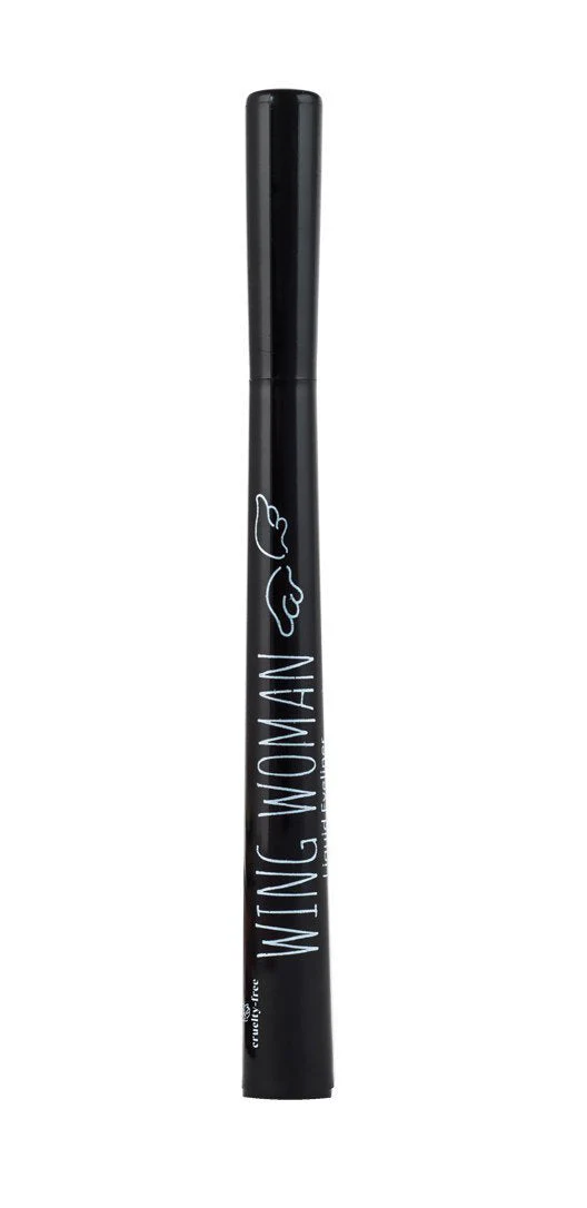 The Beauty Crop - Wing Woman Liquid Eyeliner | Contains Argan Oil, Liquorice and Blackberry | Cruelty-Free Gel Eyeliner Pen | Professional Makeup Black Liner | Perfect & Precise Eyeline | Berry Black - Image 2