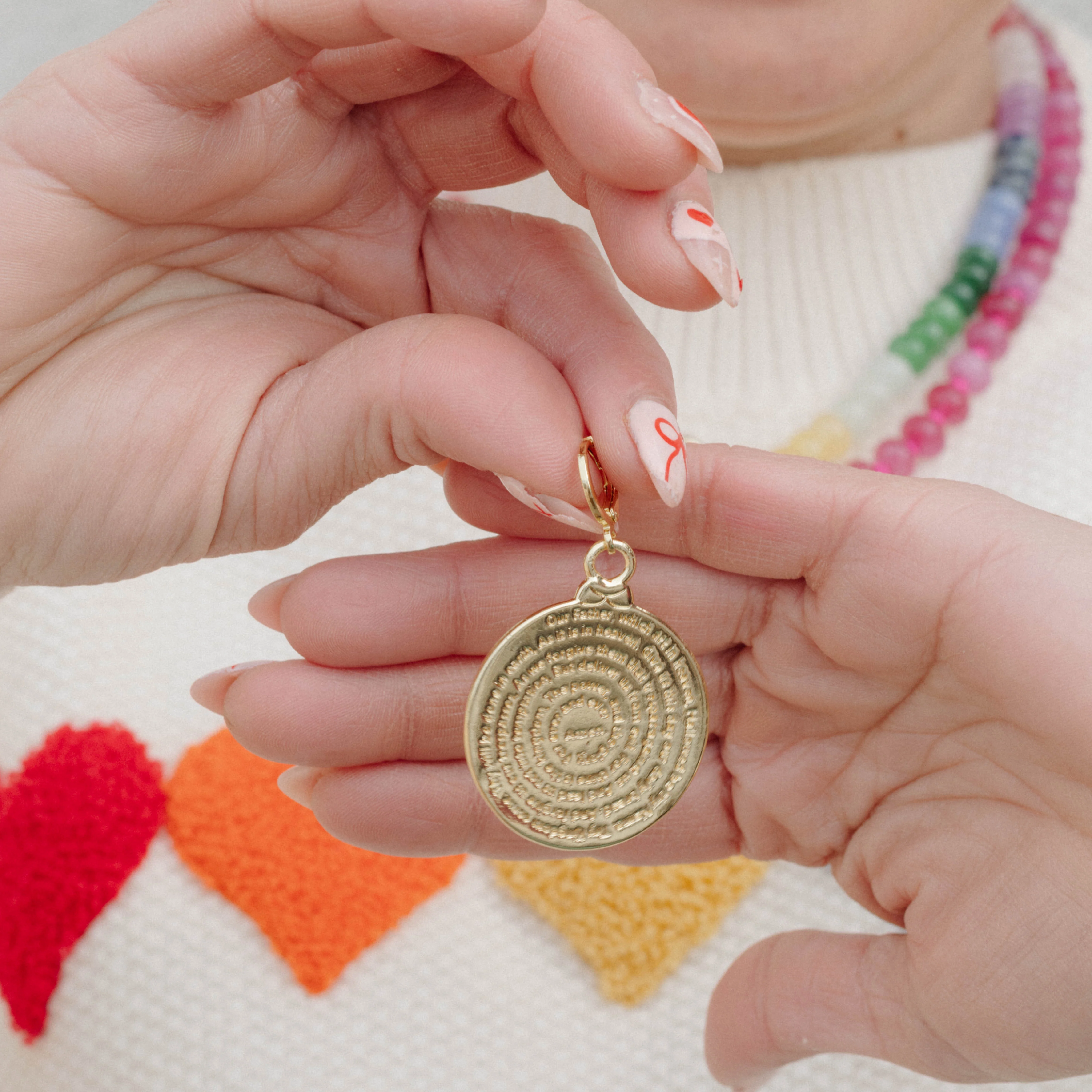 The Lord's Prayer Charm - Image 3