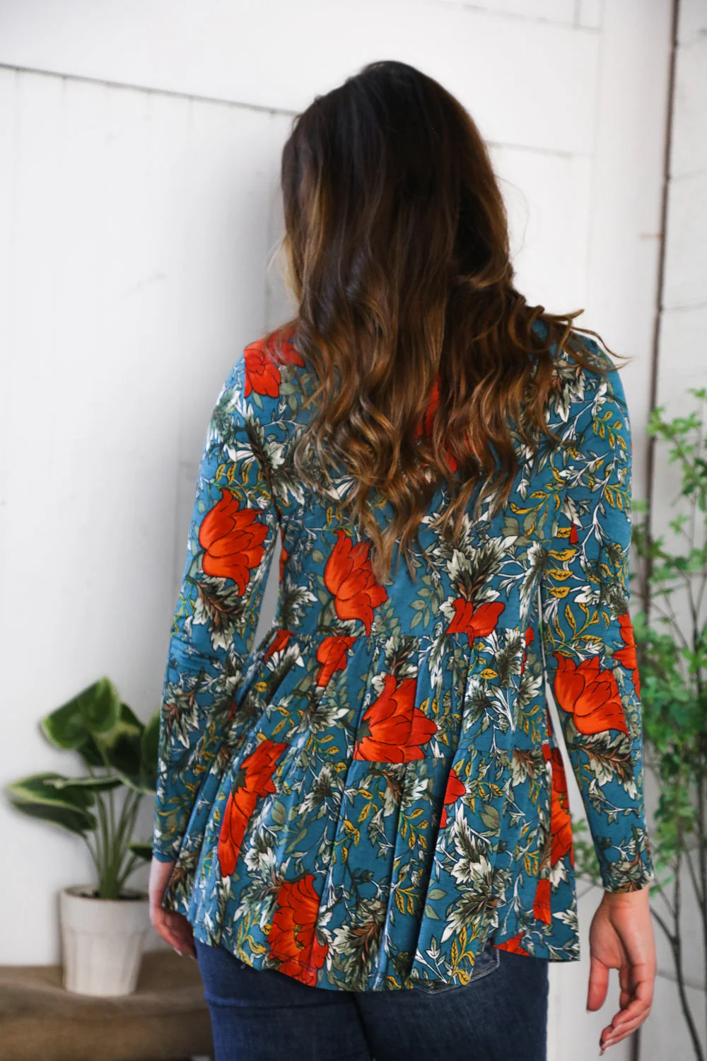The Scarlet Fields Babydoll Blouse - Image 6