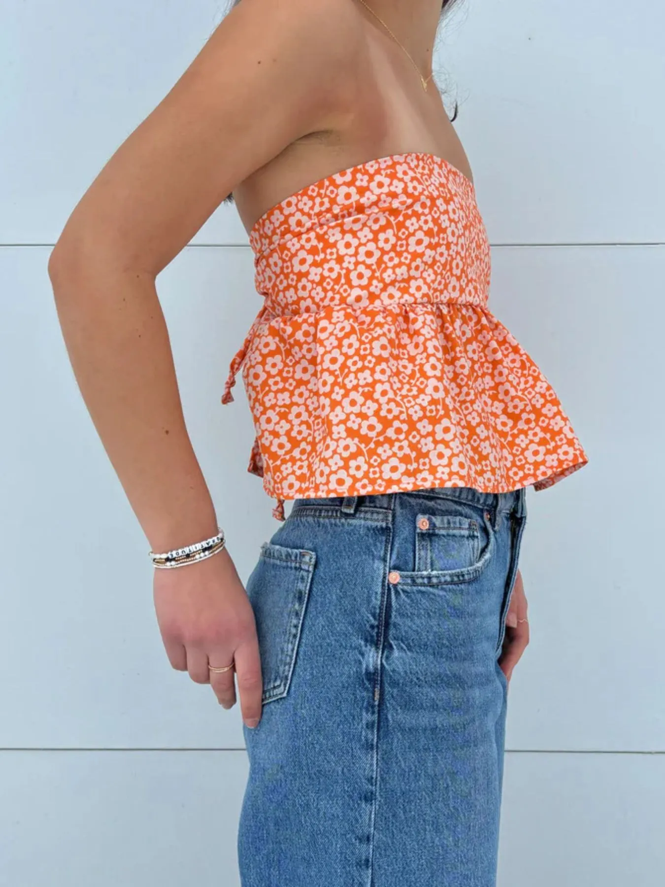 Tie Back Tube Top - Image 12