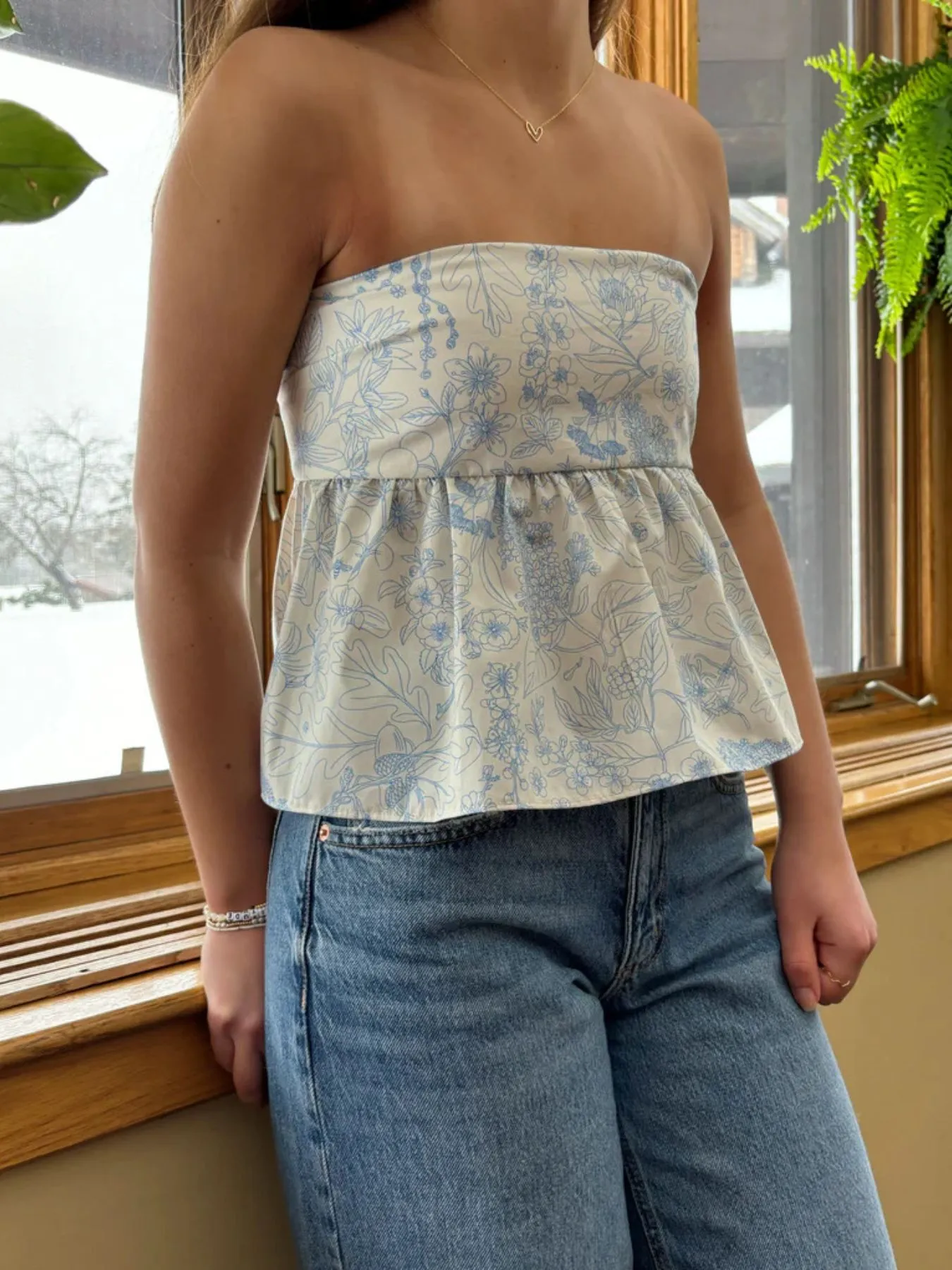 Tie Back Tube Top - Image 6