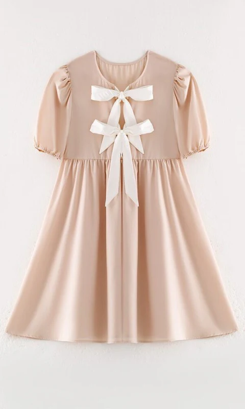 Tie front babydoll dress - Image 3
