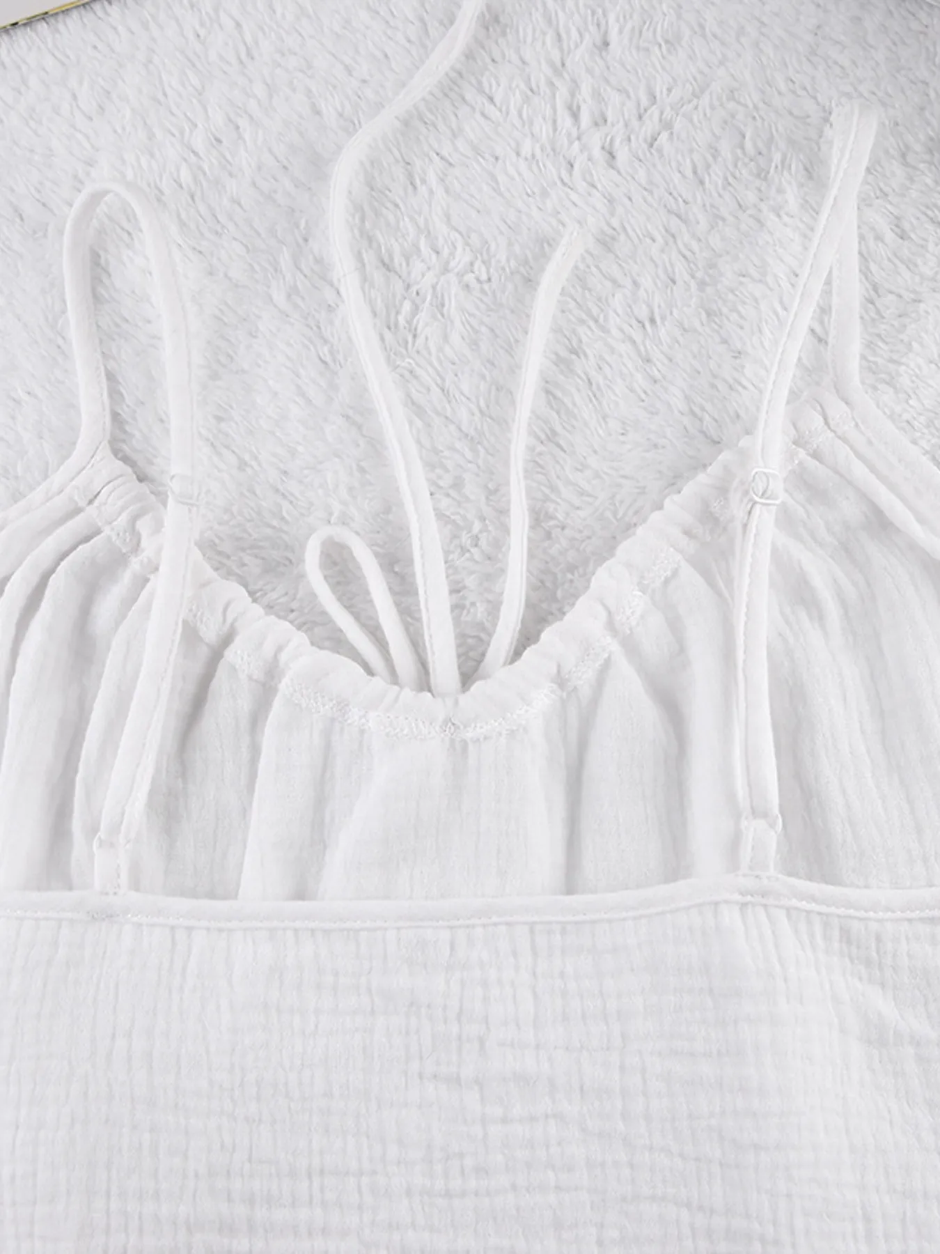 Tie Front Cami and Shorts Lounge Set - Image 5