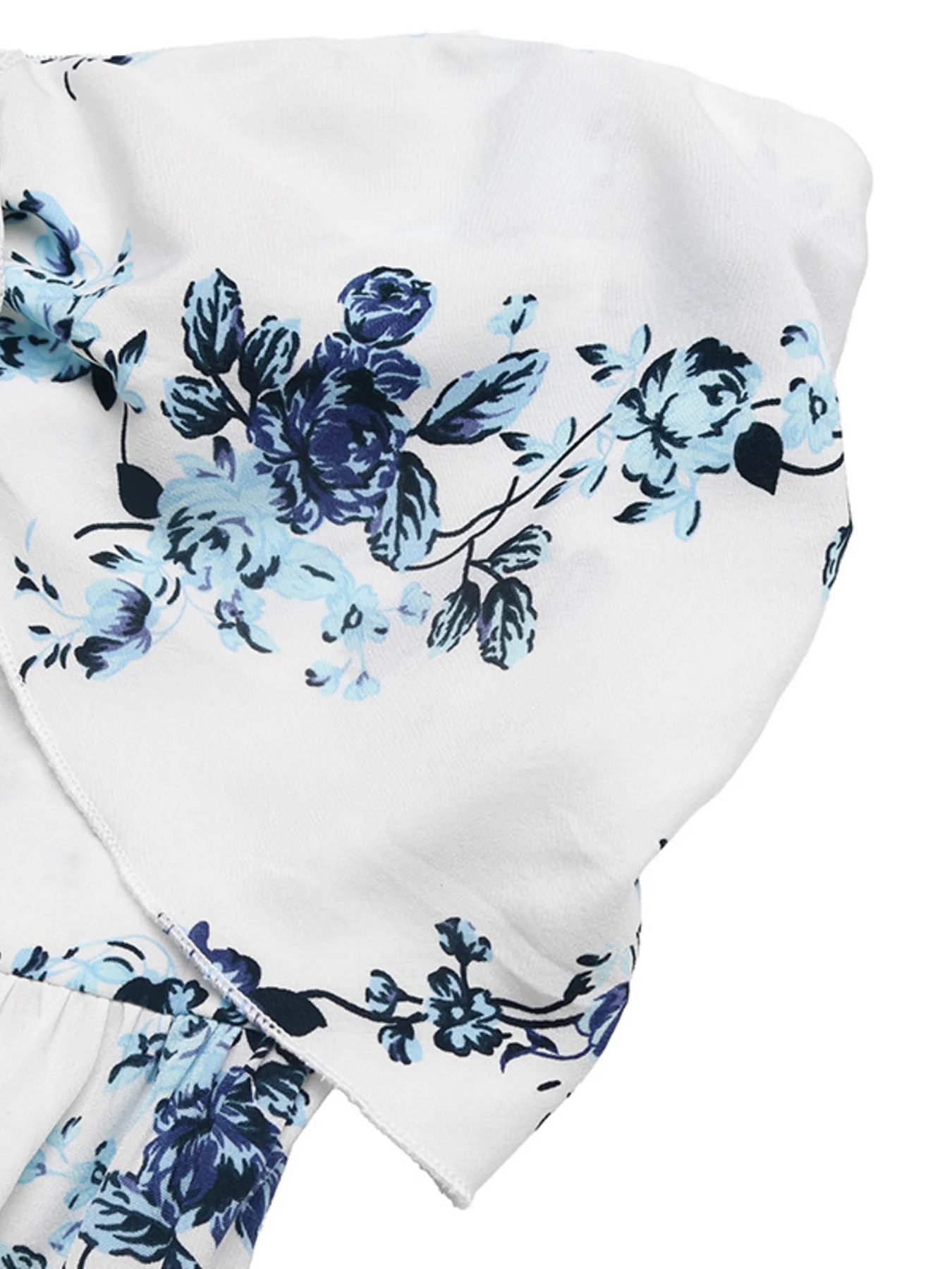 Tie Front Strapless Wide Leg Jumpsuit - Image 10