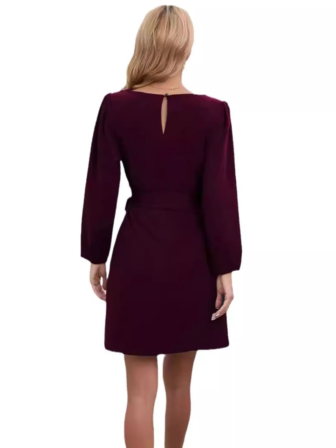 Tie-Waist Mini Dress - Image 11