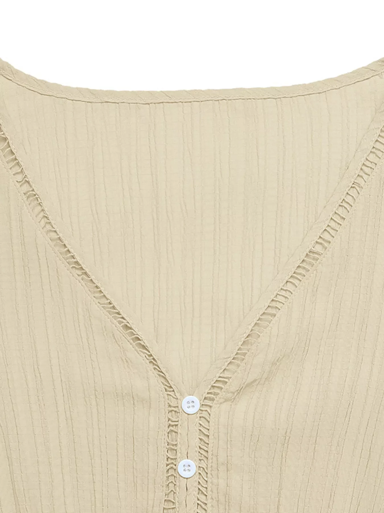 Tiered V-Neck Long Sleeve Dress - Image 7