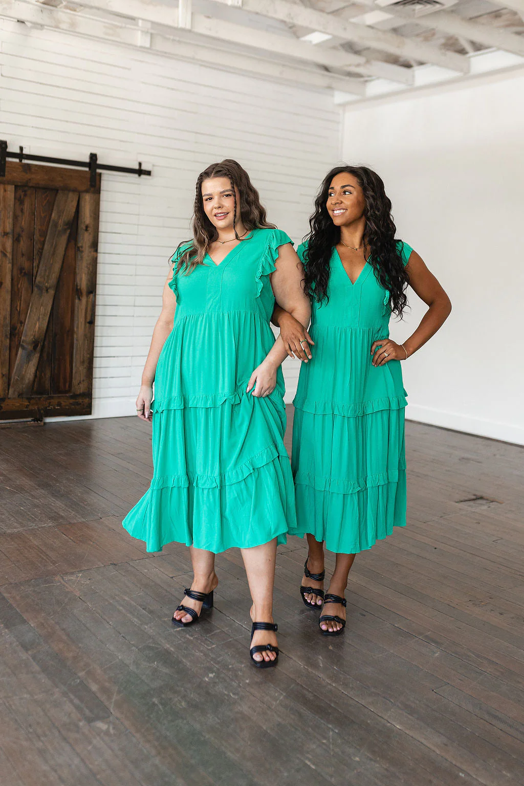 Tiers in Heaven Tiered Midi Dress - Image 8