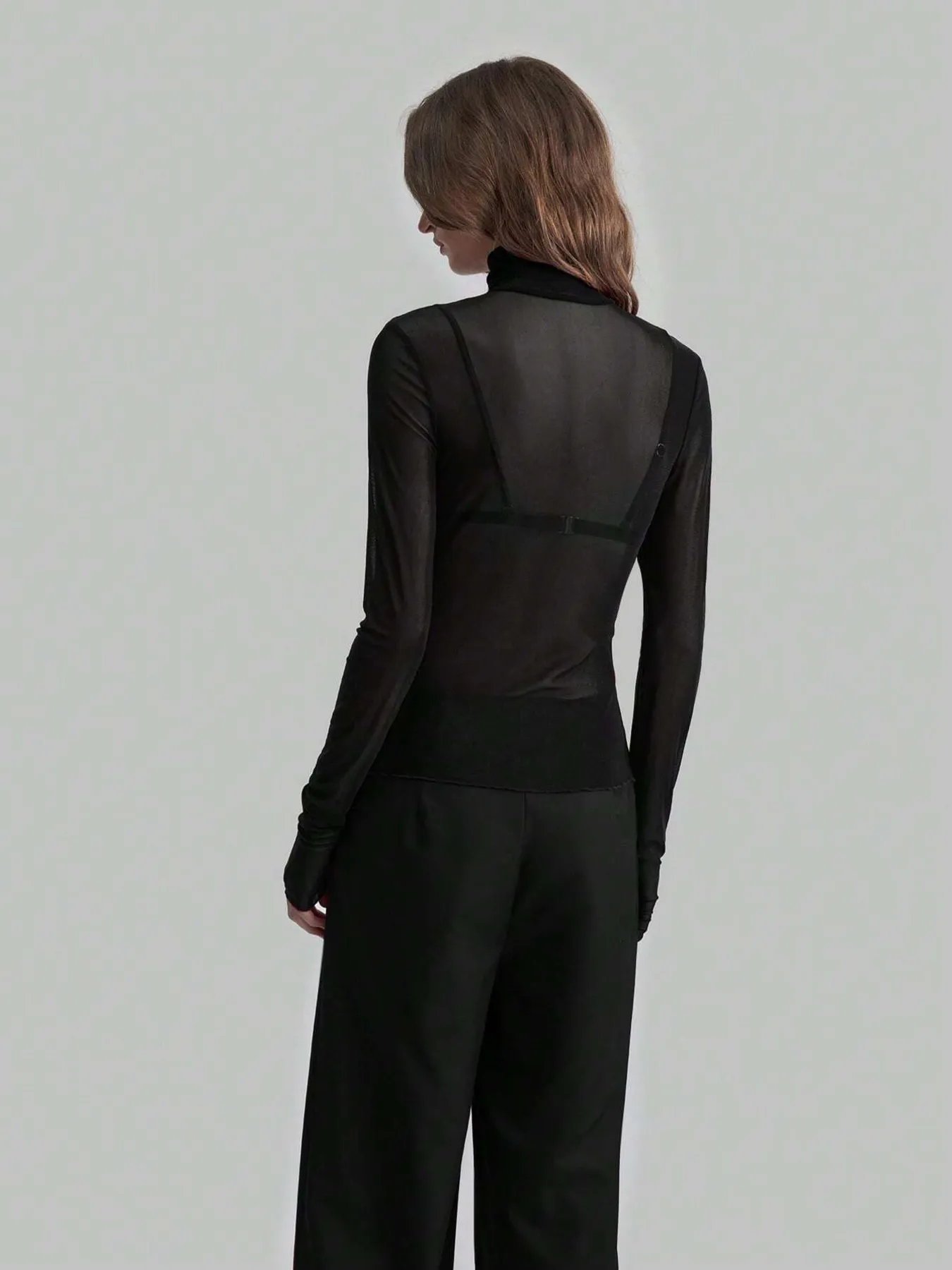 Turtleneck Long Sleeve Top - Image 8