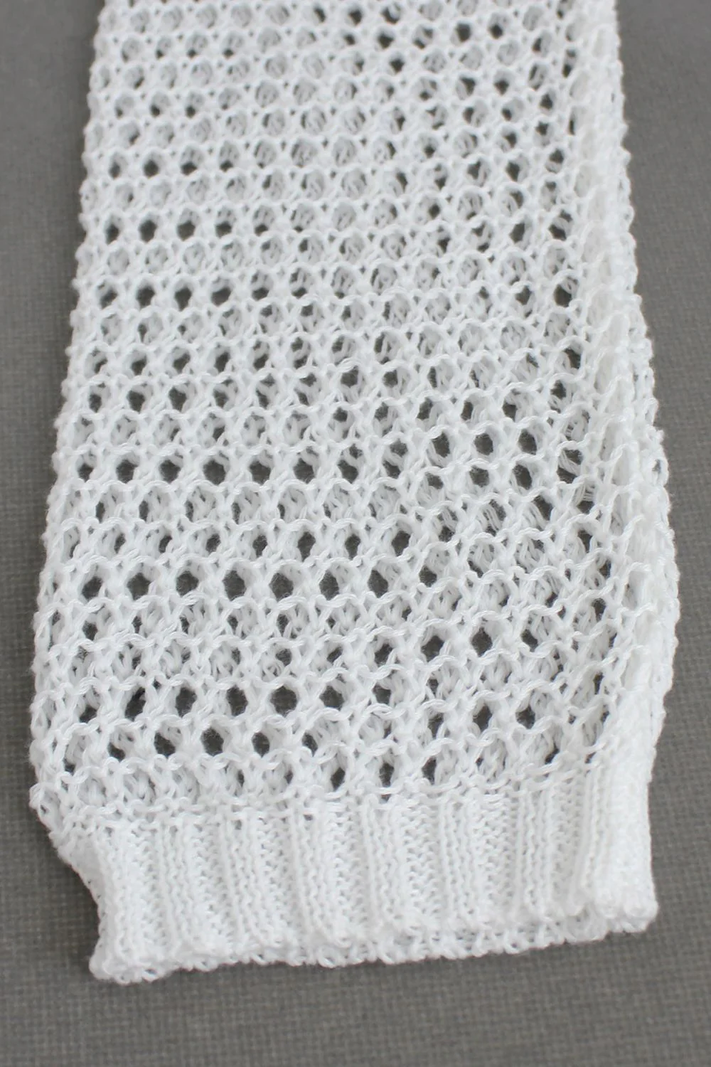 Twisted Backless Round Neck Knit Cover Up - Image 4