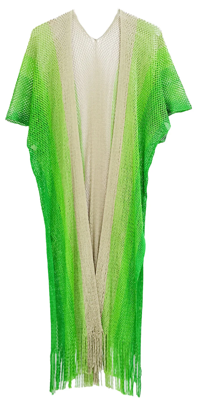 Two Tone Lurex Kimono - Image 19