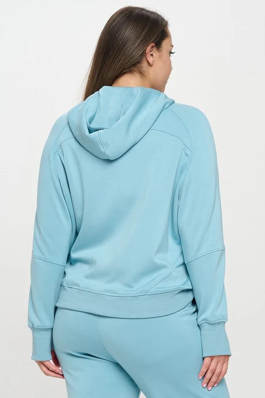 UltraComfy Quarter-Zip Hoodie - XL only - Image 4