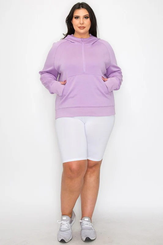 UltraComfy Quarter-Zip Hoodie - XL only - Image 8