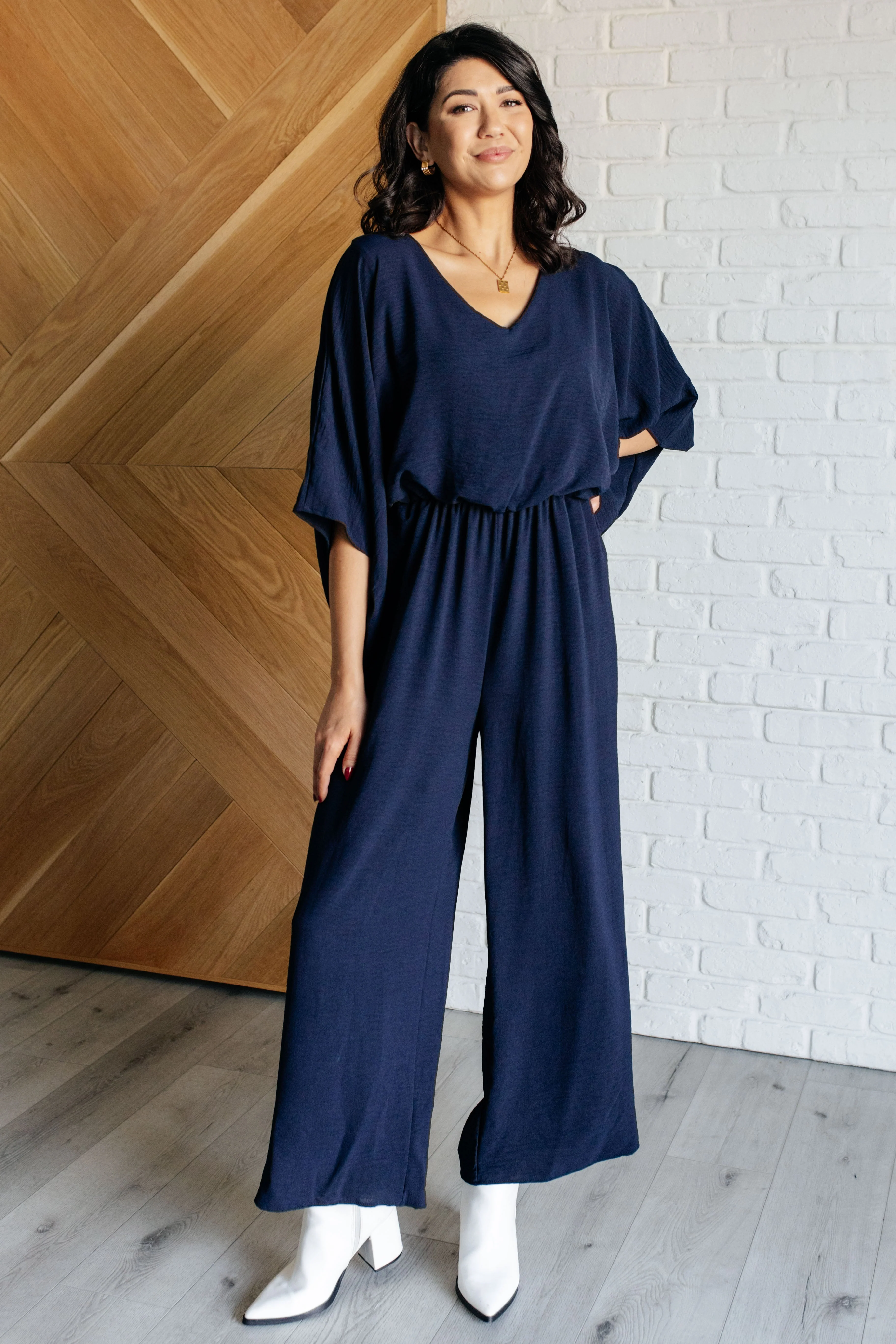 Up to Something Wide Leg Jumpsuit - Image 3