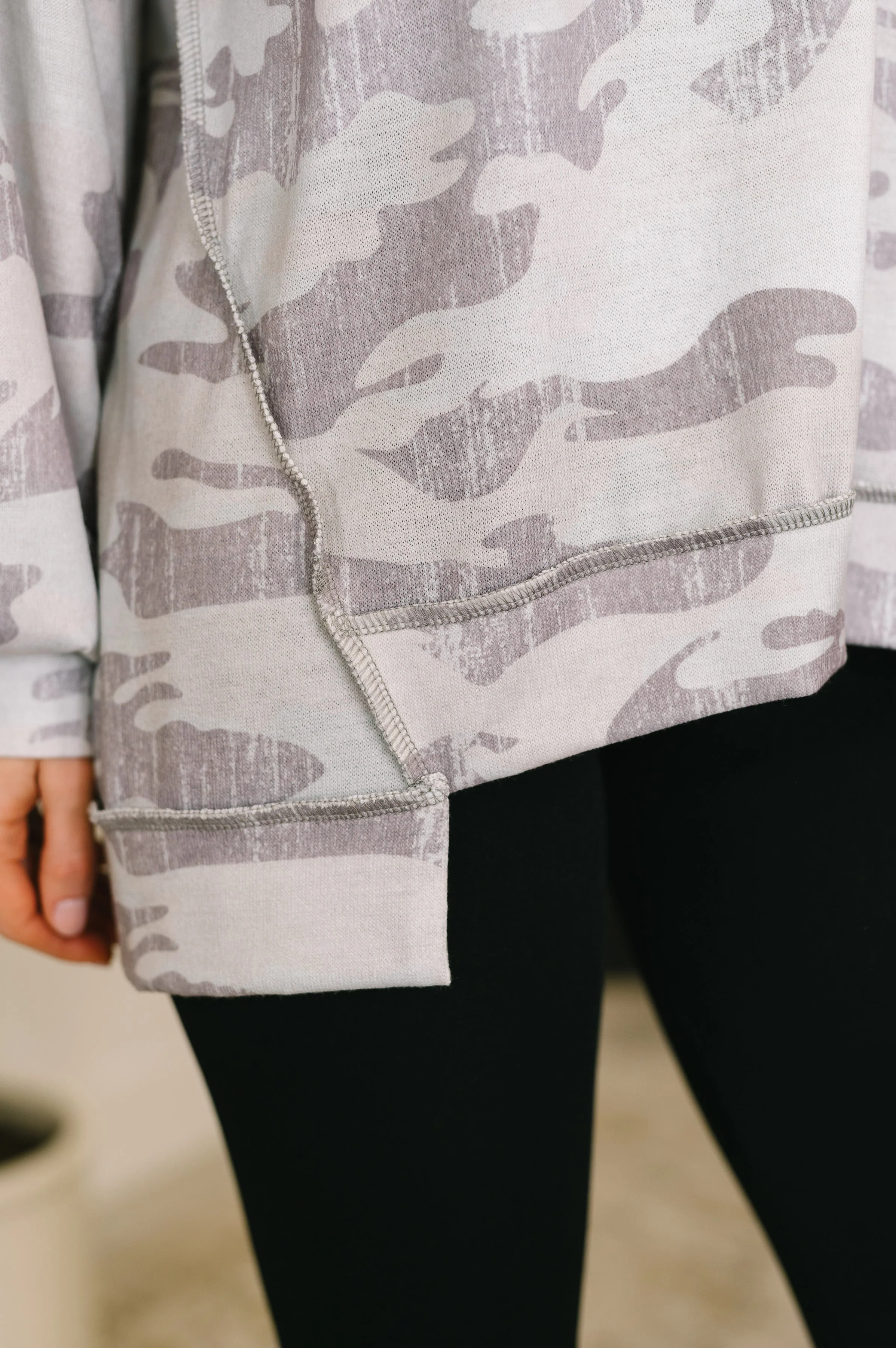 Urban Camo Drop Shoulder Top - Image 5