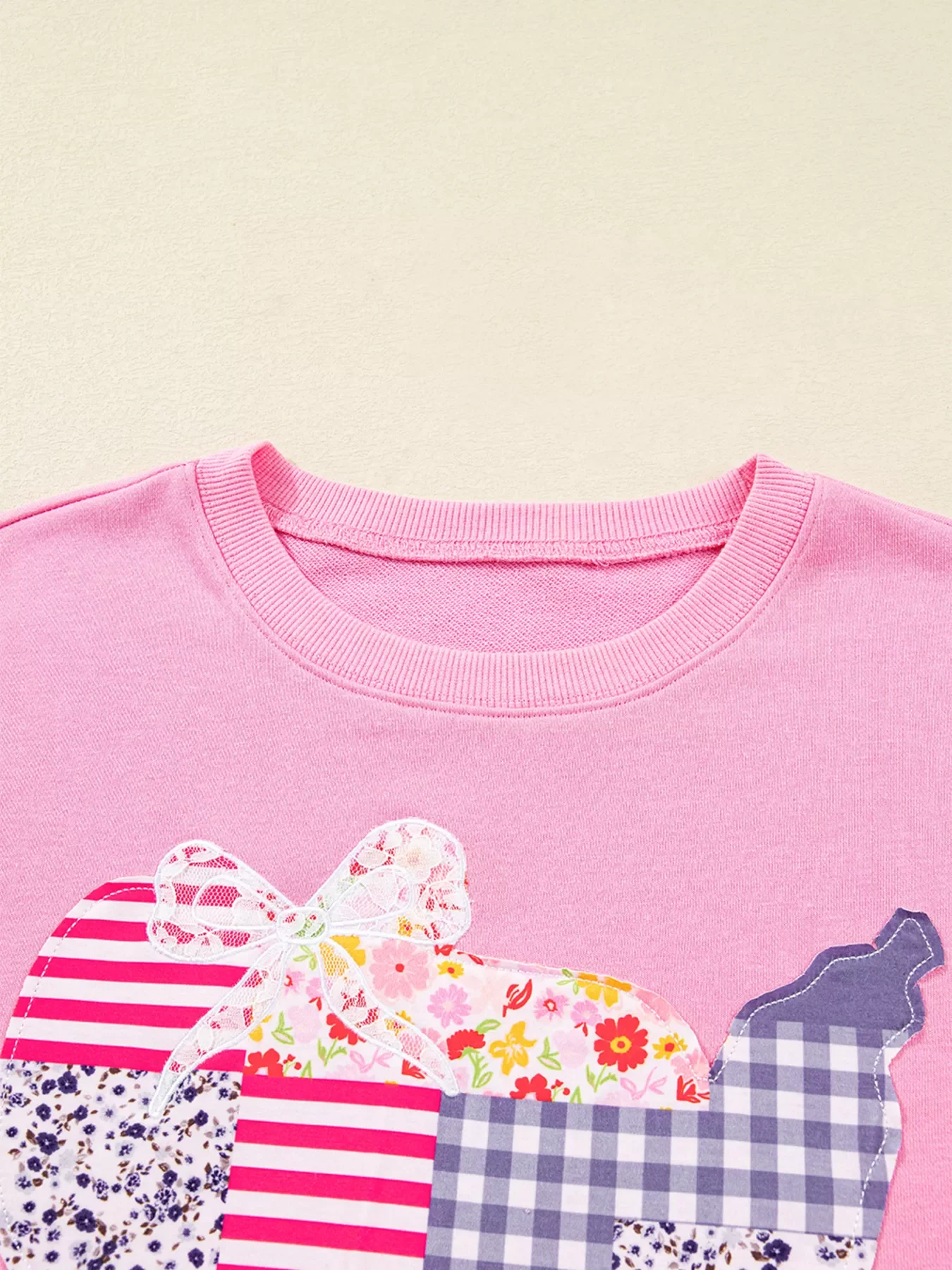 USA Map Patched Long Sleeve Sweatshirt - Image 6