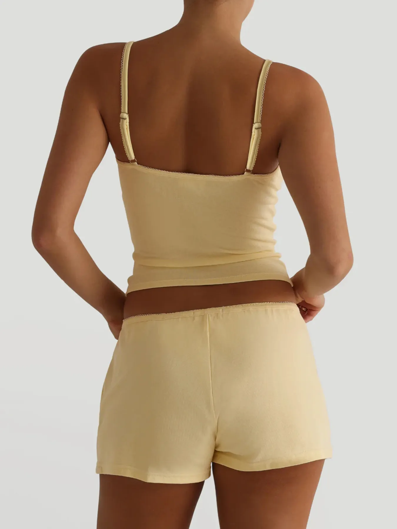 V-Neck Cami and Shorts Set - Image 12