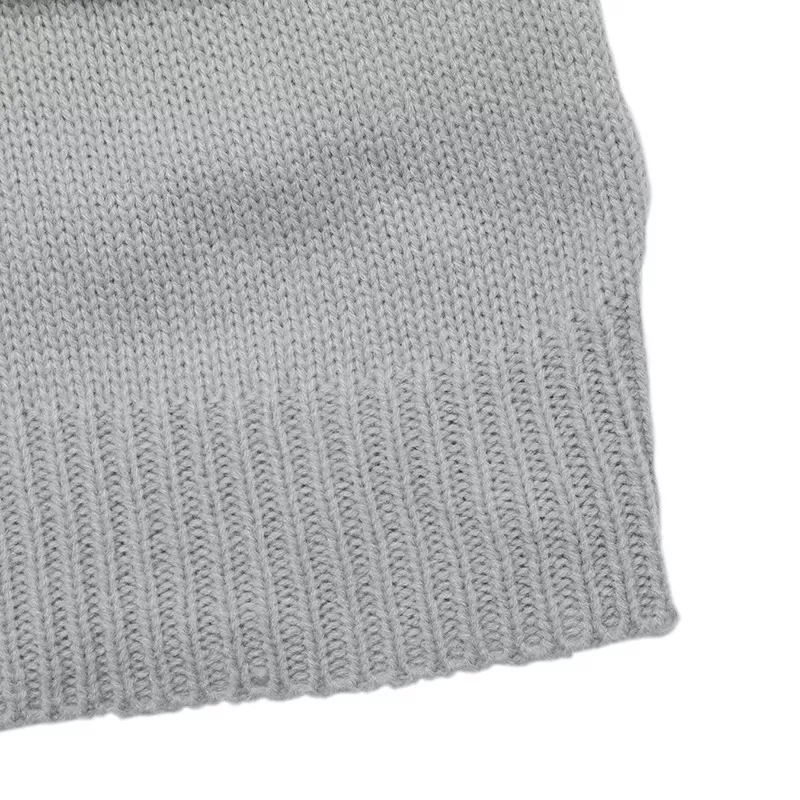 V-Neck Dropped Shoulder Sweater - Image 9