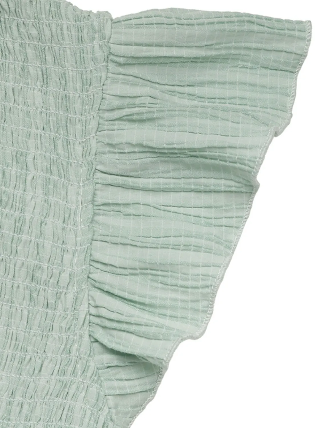 V-Neck Ruffled Cap Sleeve Dress - Image 8
