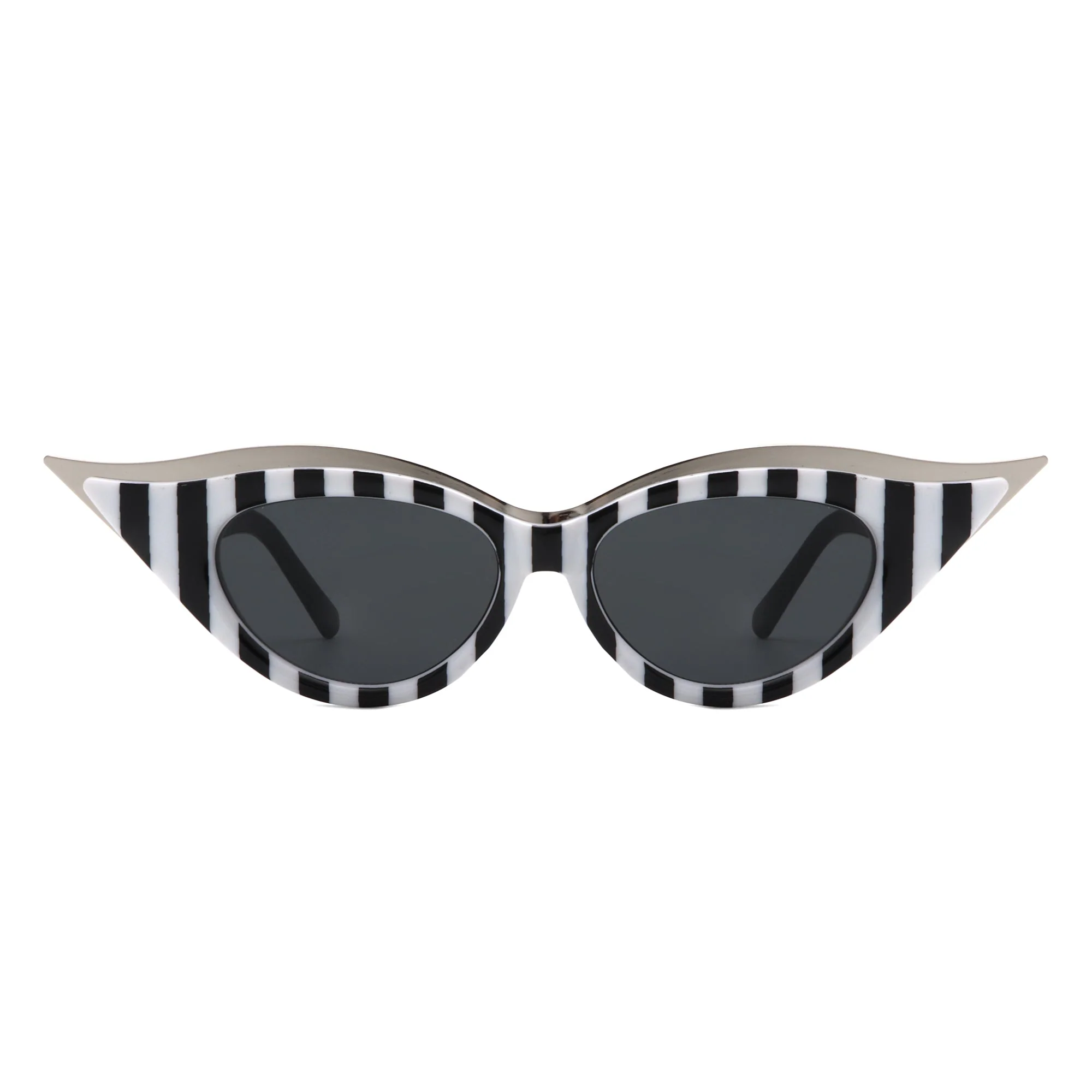 Vaelan - Round Extreme Cat Eye Women's Sunglasses - Image 7