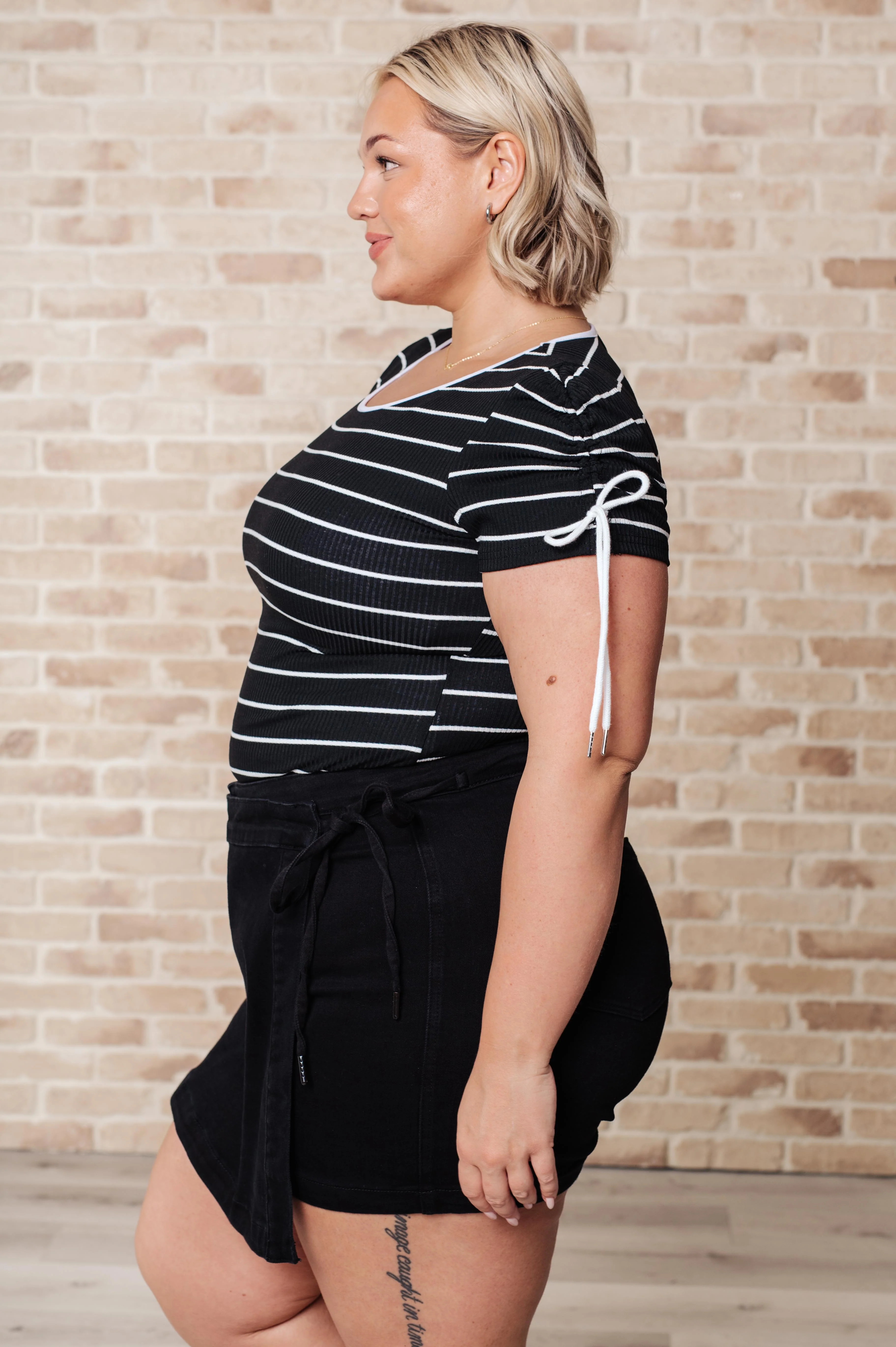Vaguely Speaking Striped Top - Image 7