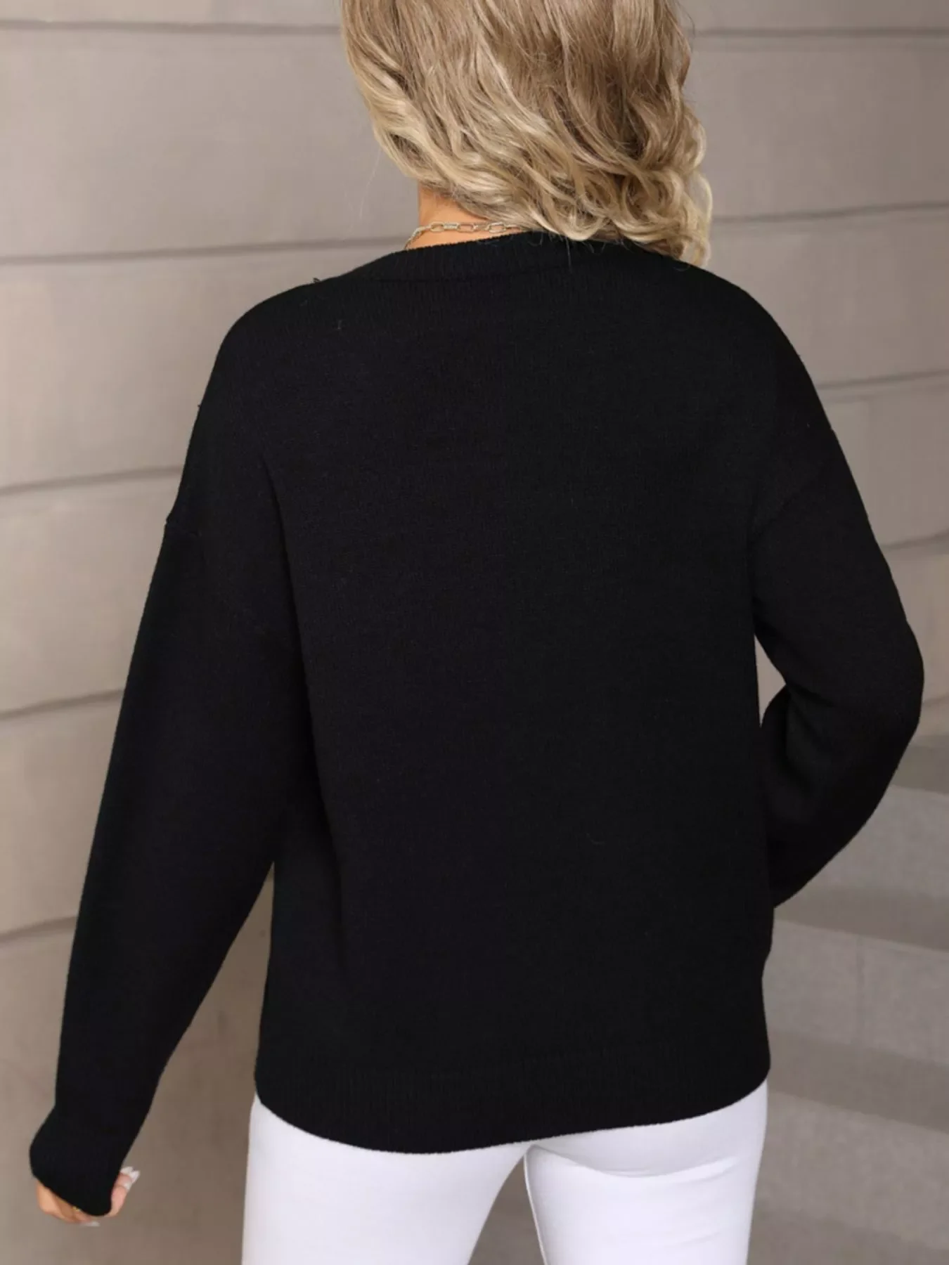 Valentine's Day Love Club Heart Graphic Sweater - Image 12