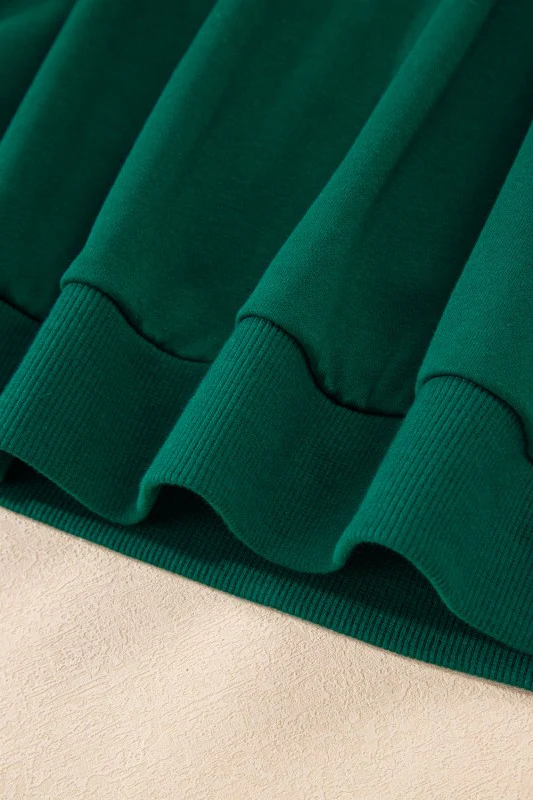 Varsity Stripe Pullover and Mini Skirt Set - Image 100