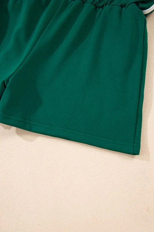 Varsity Stripe Pullover and Mini Skirt Set - Image 103