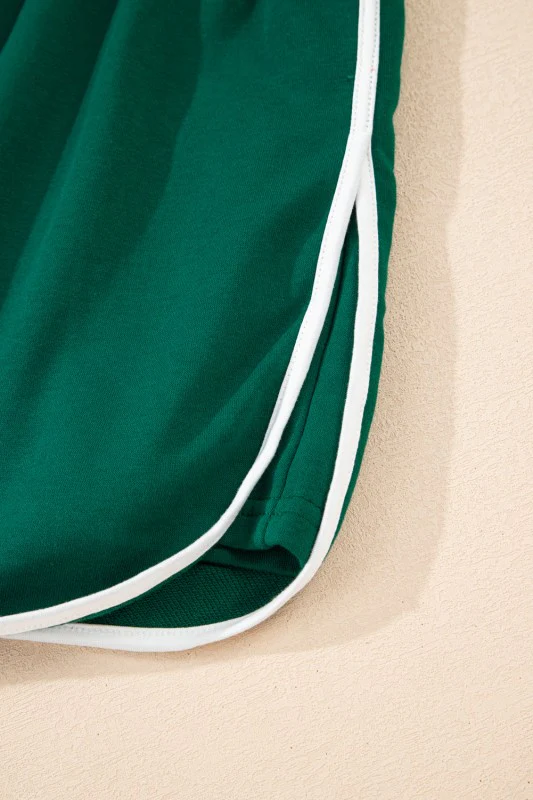 Varsity Stripe Pullover and Mini Skirt Set - Image 80