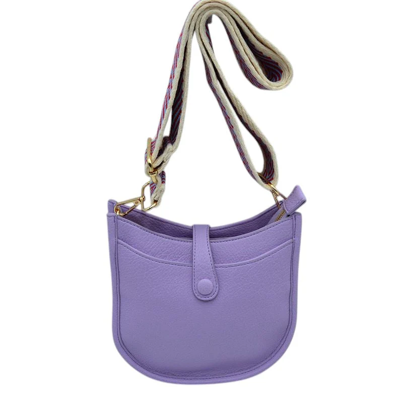 Vegan Leather Guitar Strap Small Crossbody Bag - Image 11