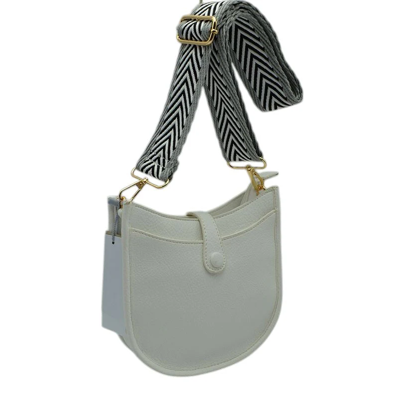 Vegan Leather Guitar Strap Small Crossbody Bag - Image 12