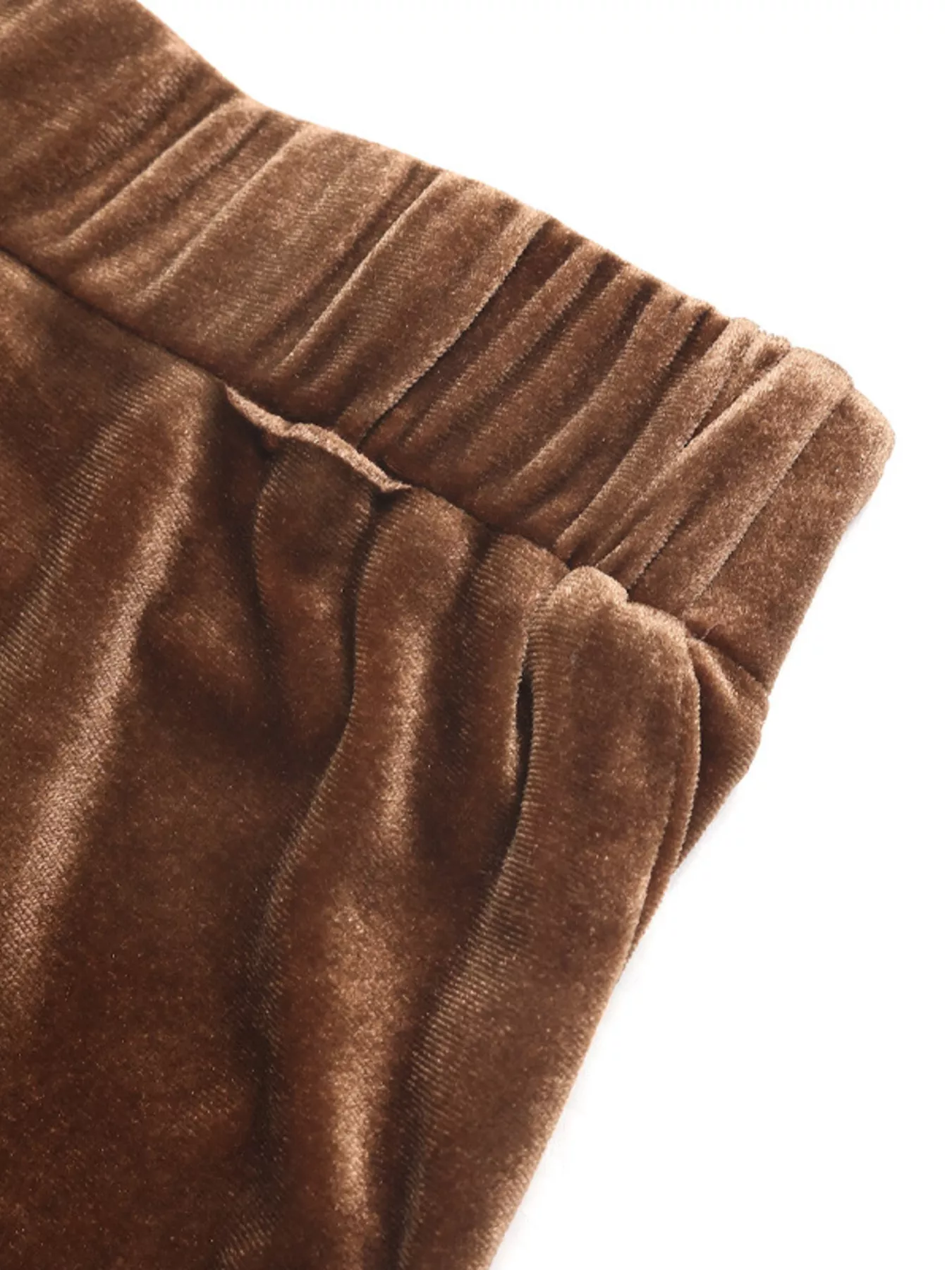 Velvet Tiered Midi Skirt - Image 7
