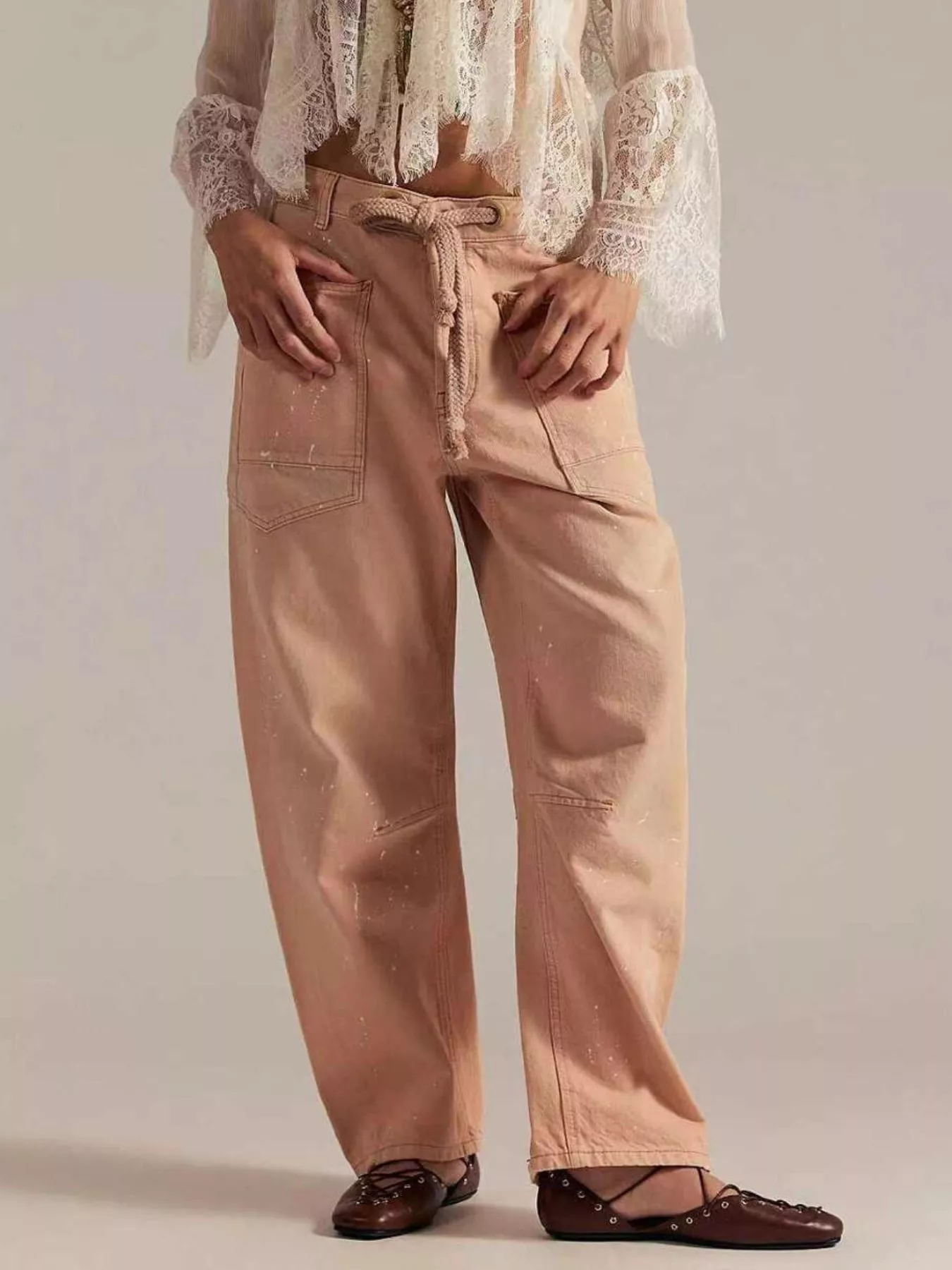Washed Relaxed Fit Jeans - Image 17