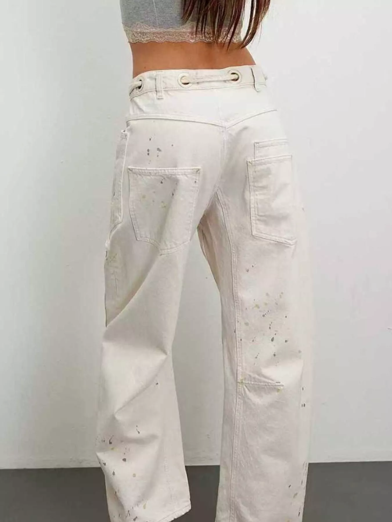 Washed Relaxed Fit Jeans - Image 22
