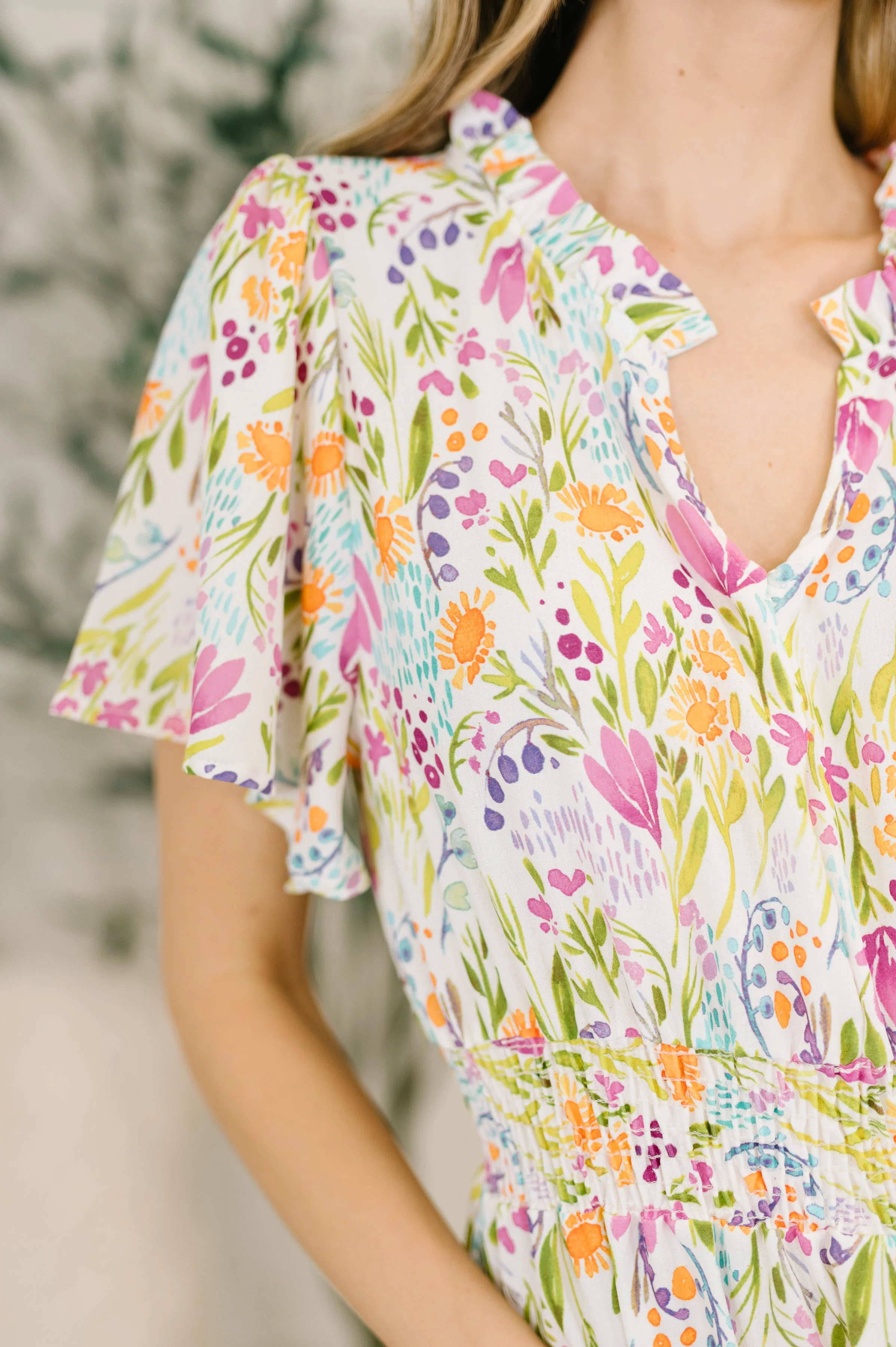 Wherever I Go Notch Neck Dress - Image 2