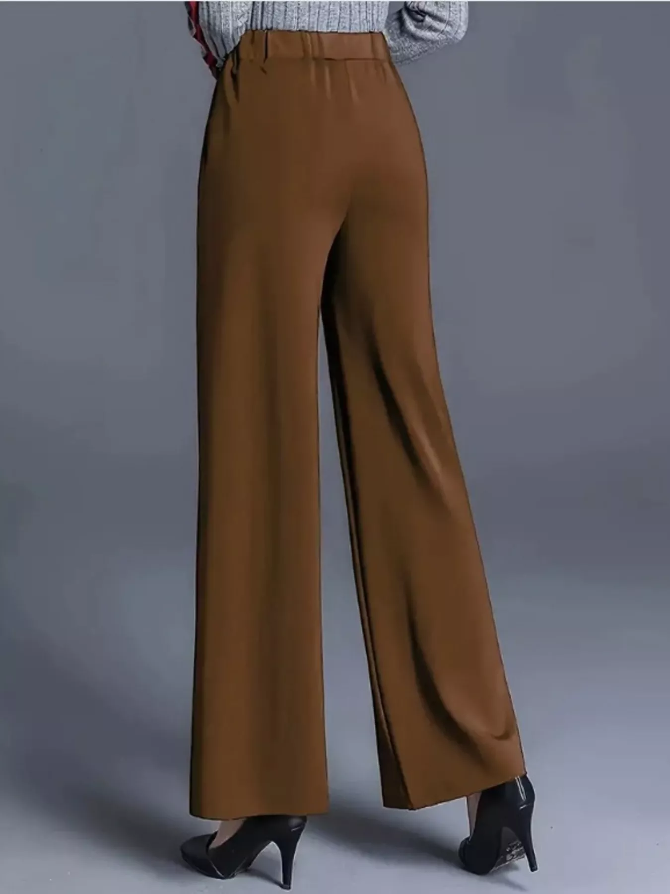 Wide Leg High Waist Pants - Image 4