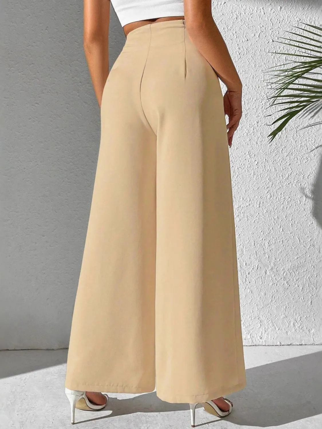 Wide Leg High Waist Pants - Image 13