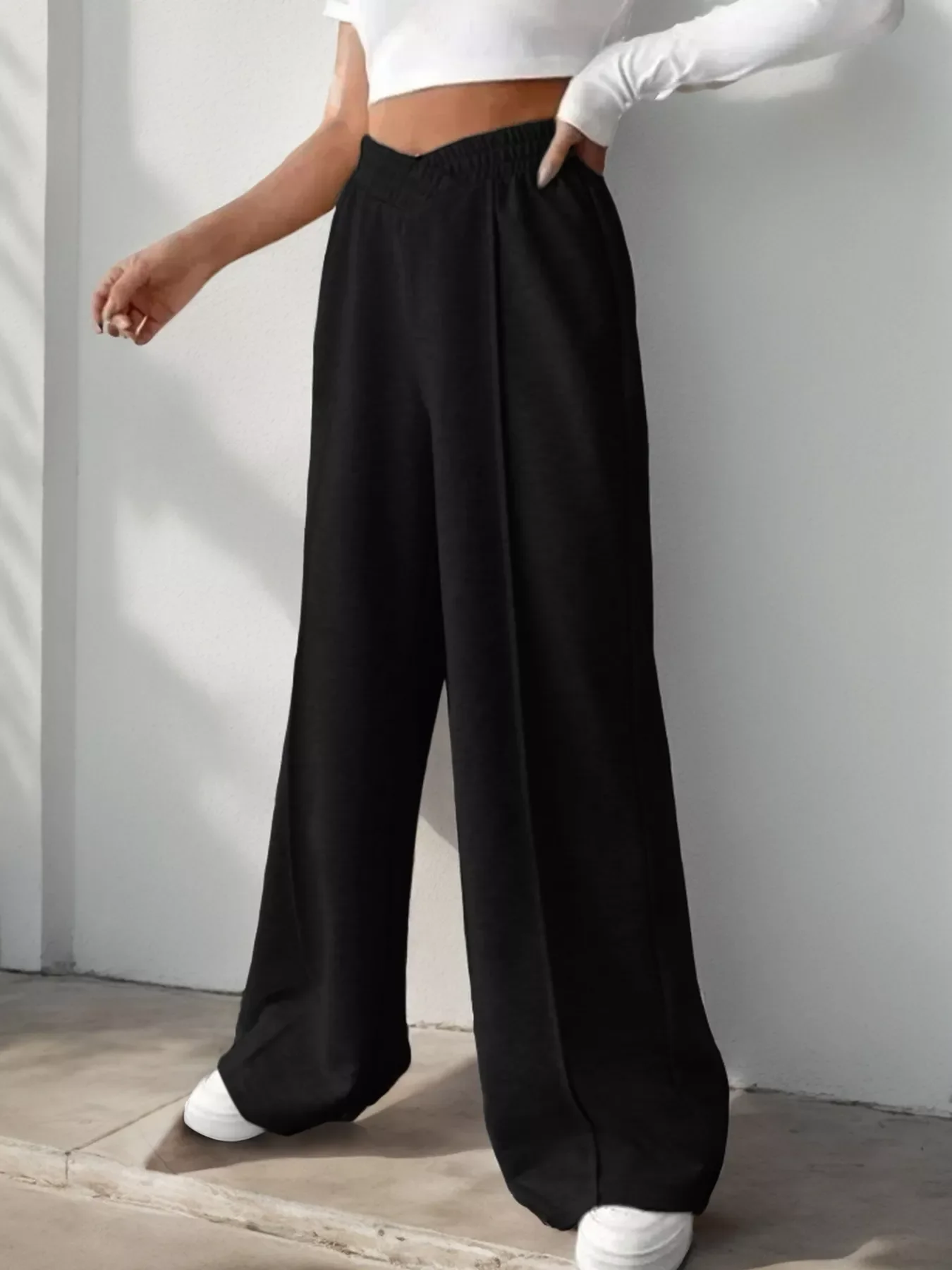 Wide Leg High Waist Pants - Image 10