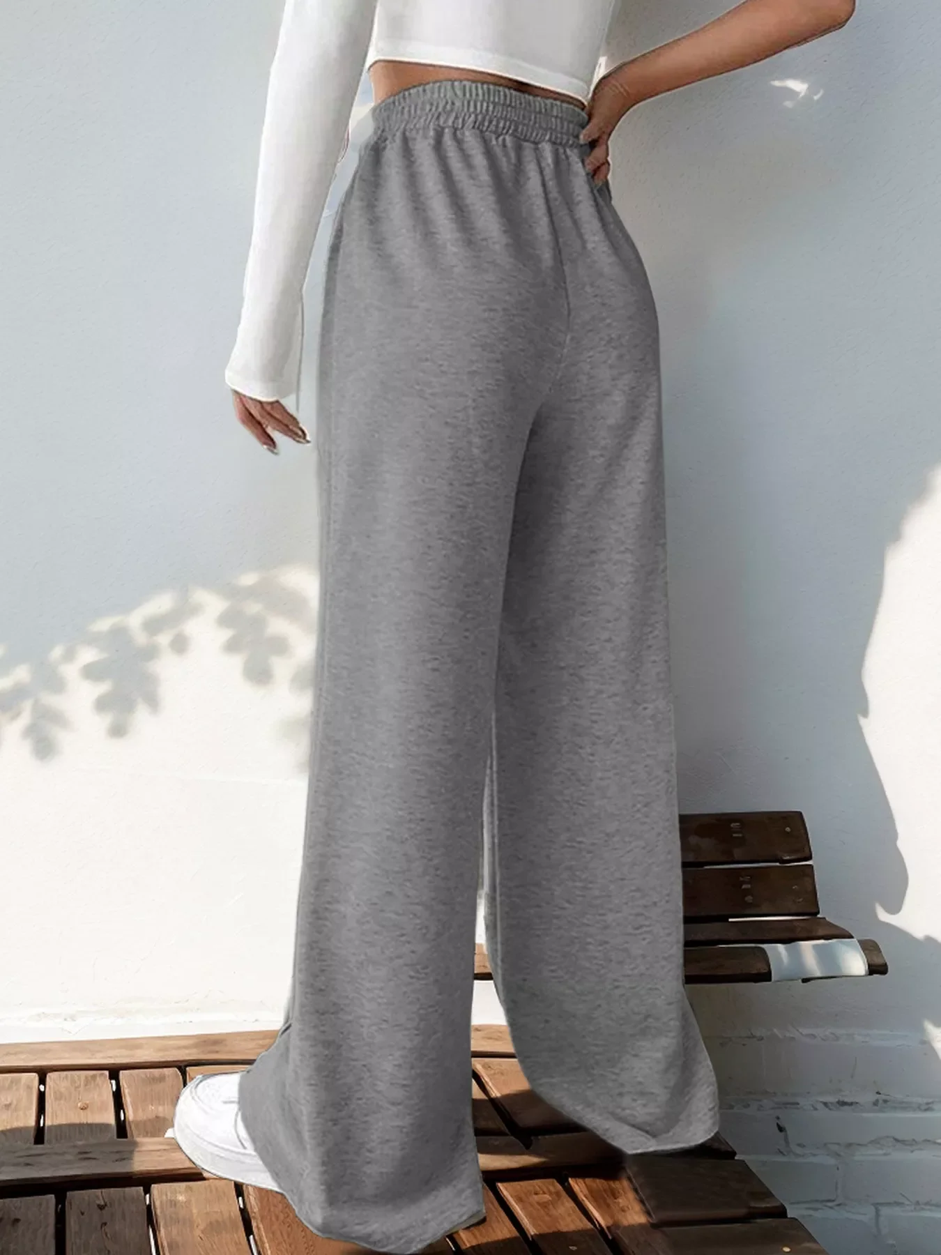 Wide Leg High Waist Pants - Image 14