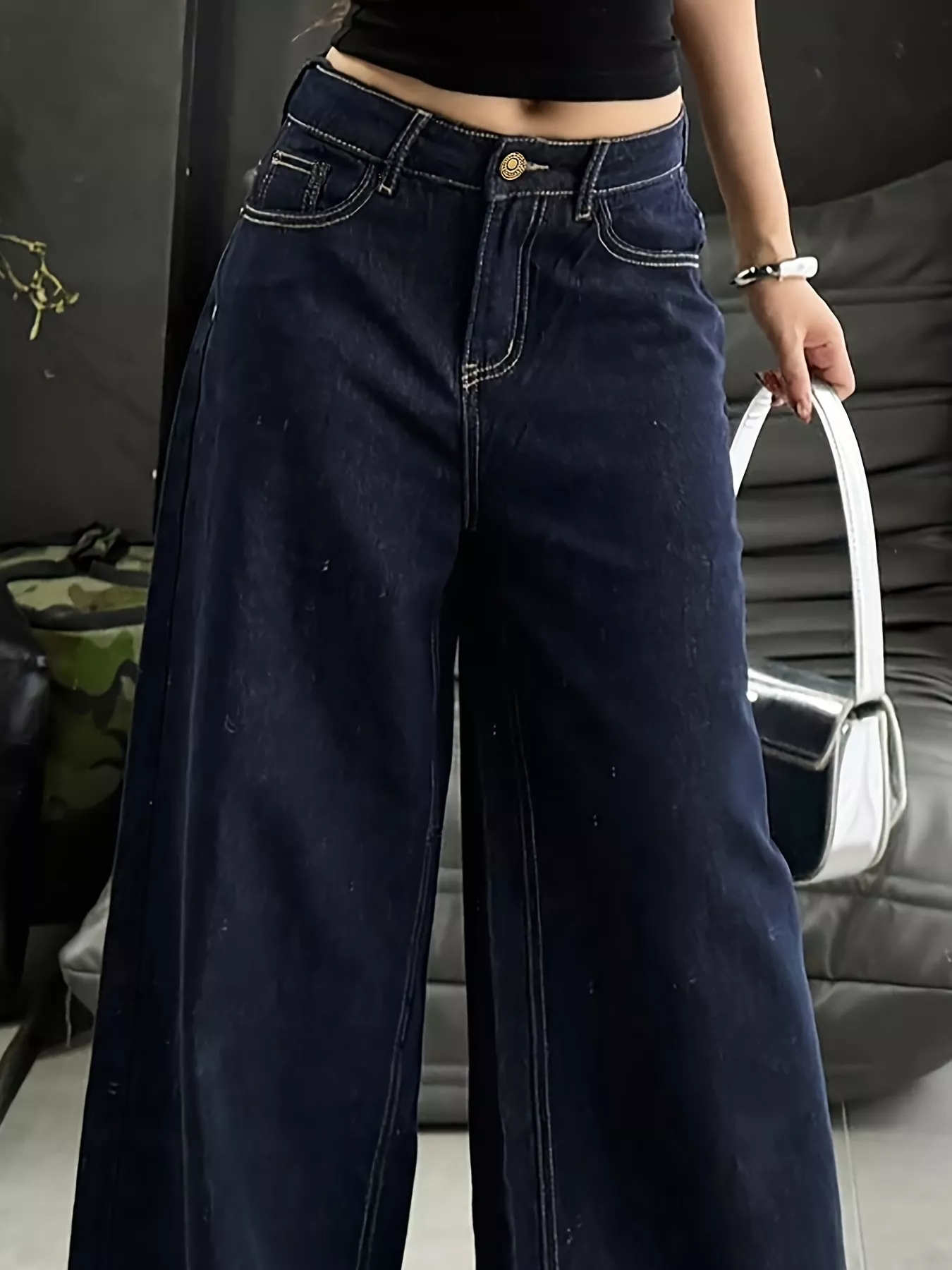 Wide Leg Jeans - Image 2