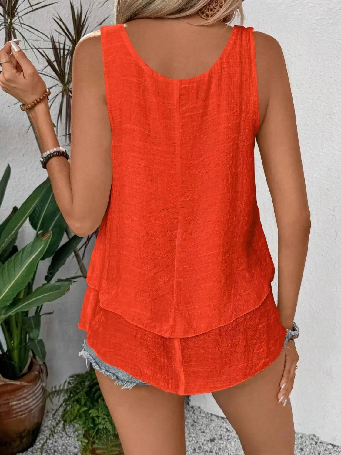 Wide Strap Layered Tank - Image 20