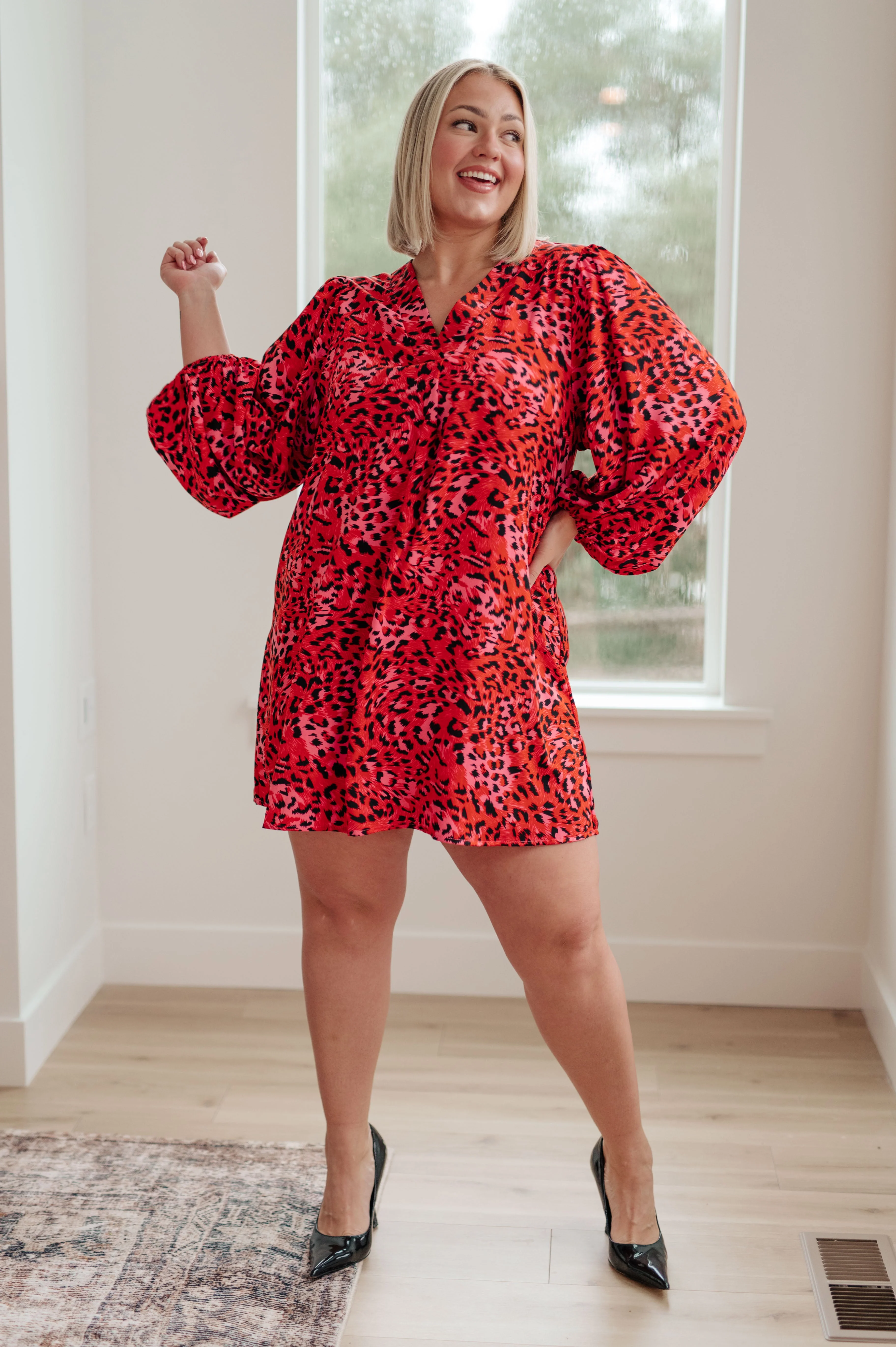 Wild About Life Animal Print Dress - Image 2