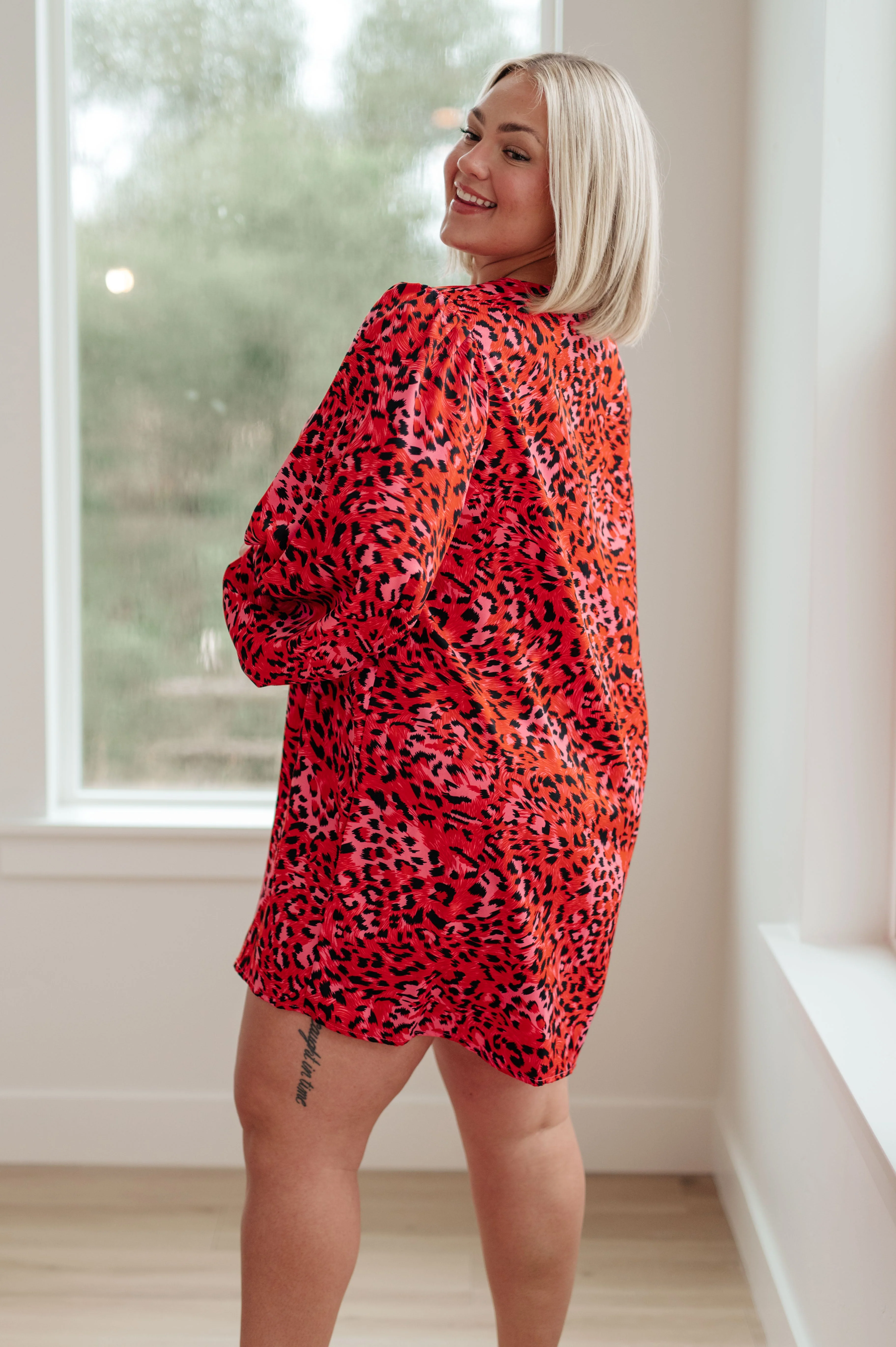 Wild About Life Animal Print Dress - Image 3