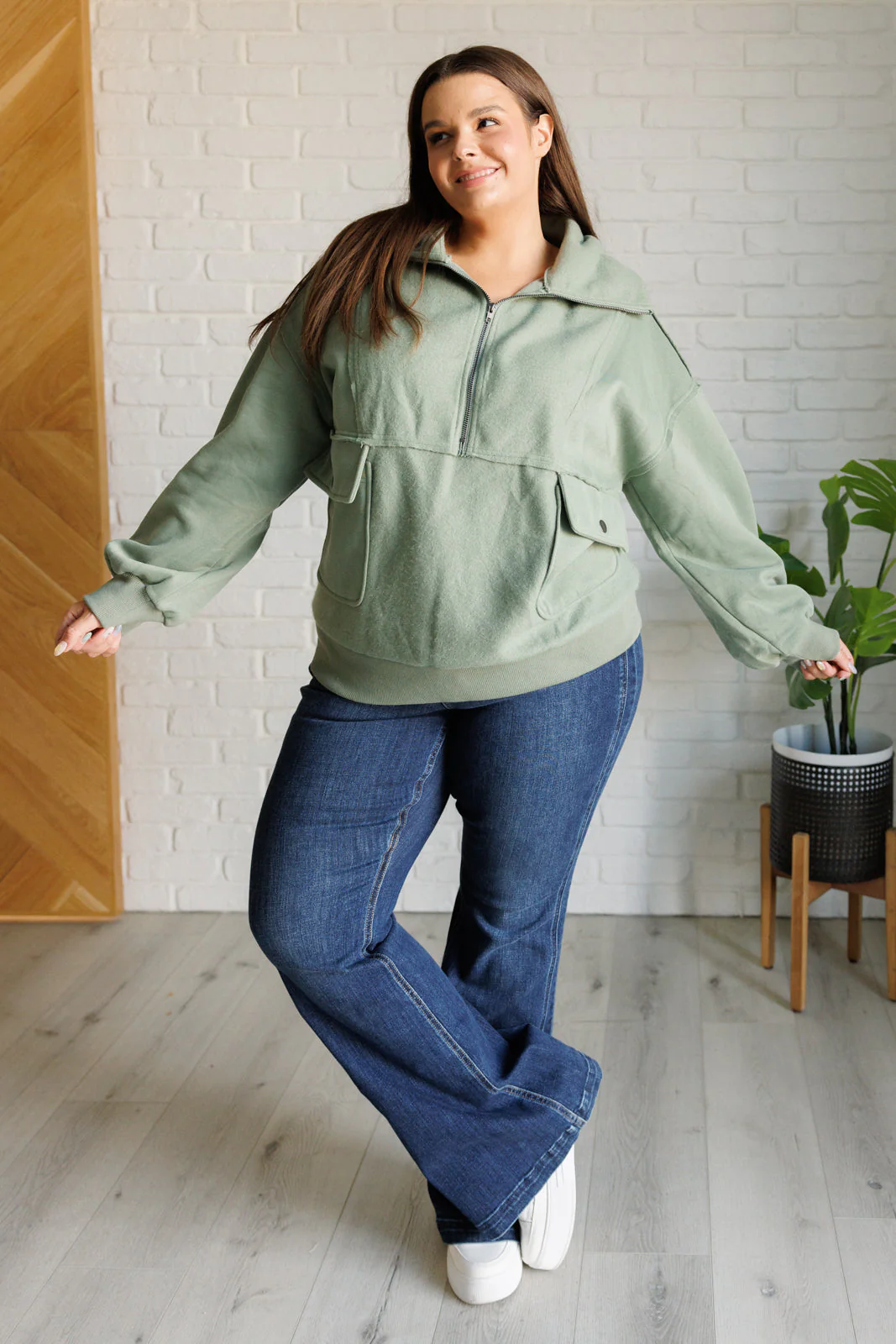 Winter is Coming Fleece Collared Pullover - Image 3