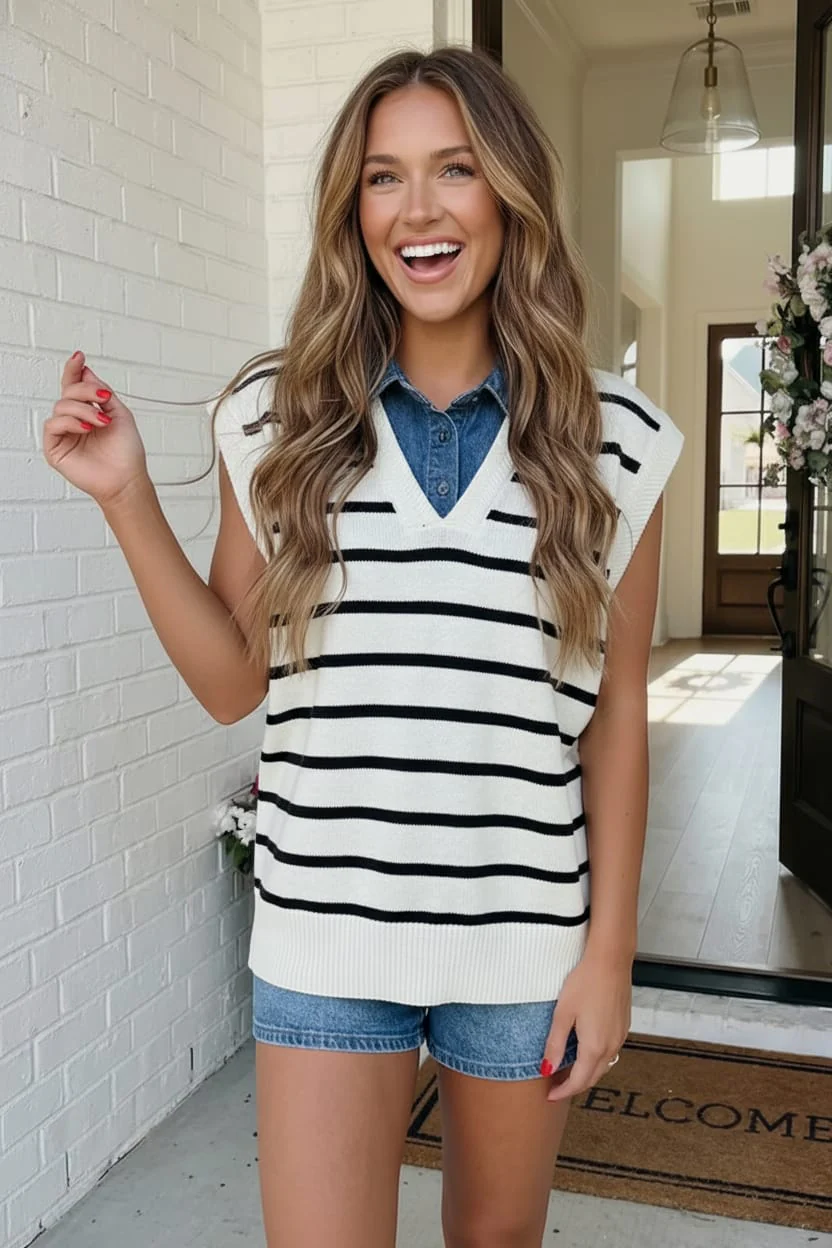 With an Ocean View Sweater Vest - Image 3