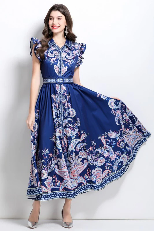 WOMEN FASHION LONG MAXI DRESS - Image 10
