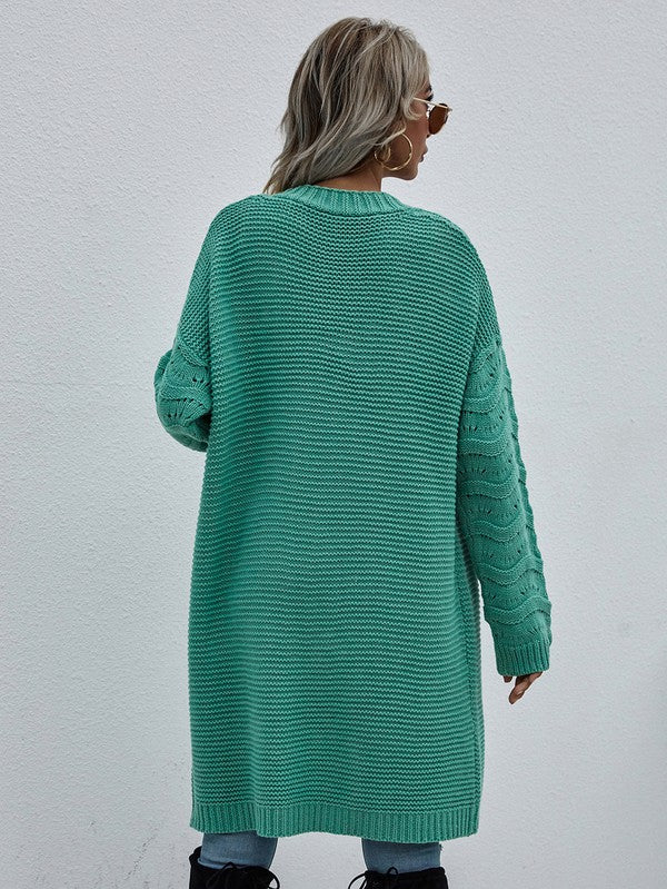 Women's Long Sleeve  Cardigen - Image 4