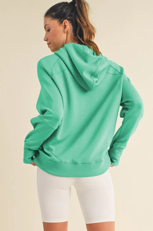 Women's UltraComfy Quarter-Zip Hoodie - Image 3