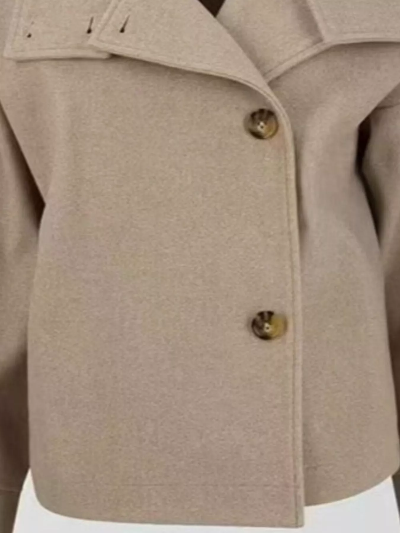 Wool Blend Long Sleeve Outerwear - Image 15