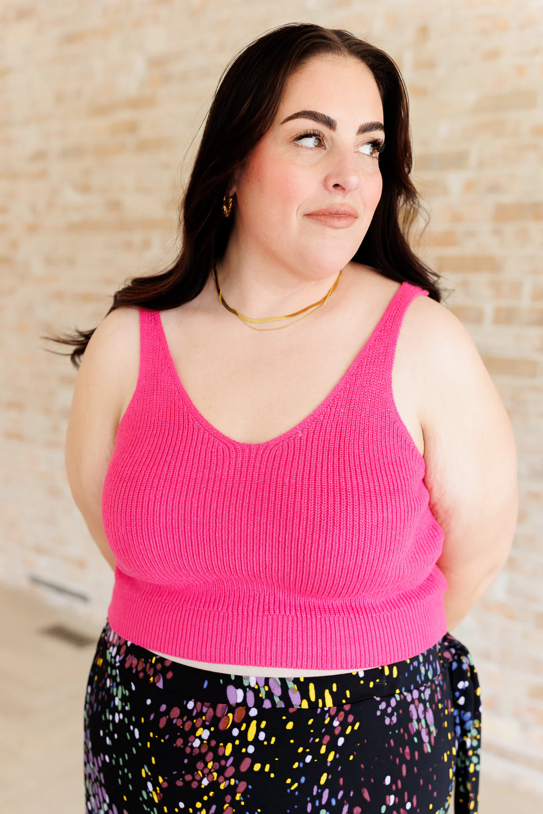 Works For Me Sweater Knit Tank - Image 2