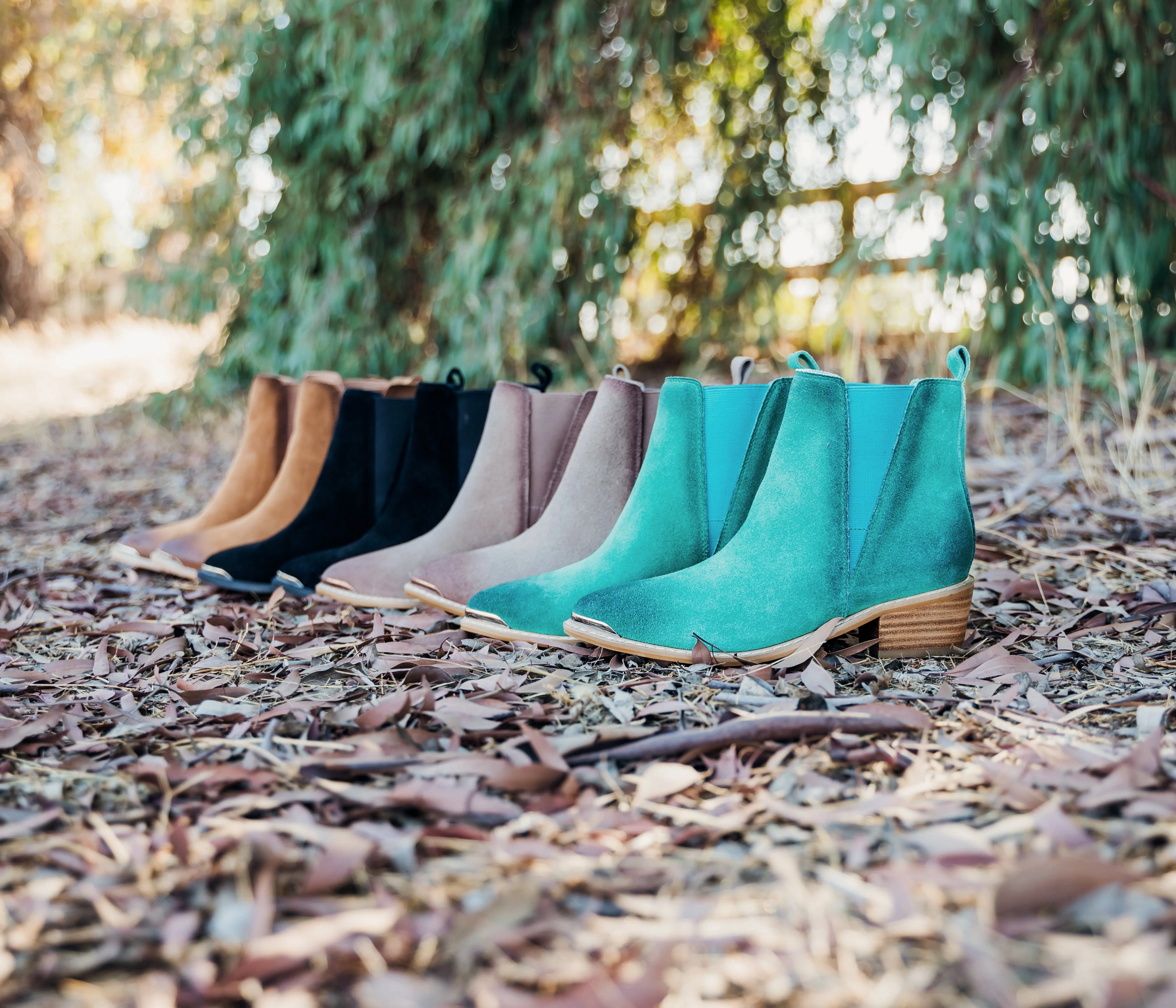 Wylie Suede Ankle Boot in Black - Image 4